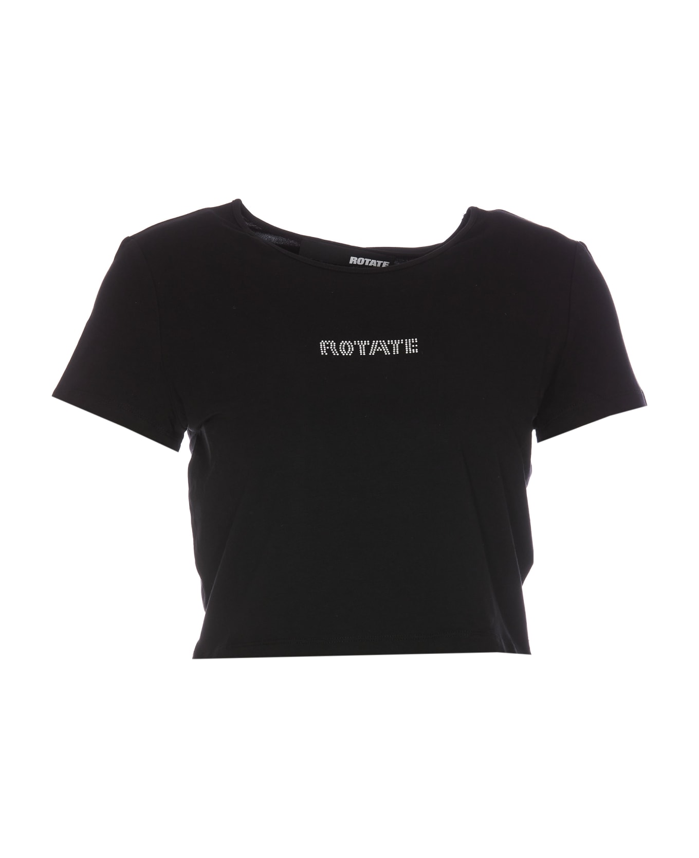 Rotate by Birger Christensen Logo T-shirt - Nero Tシャツ