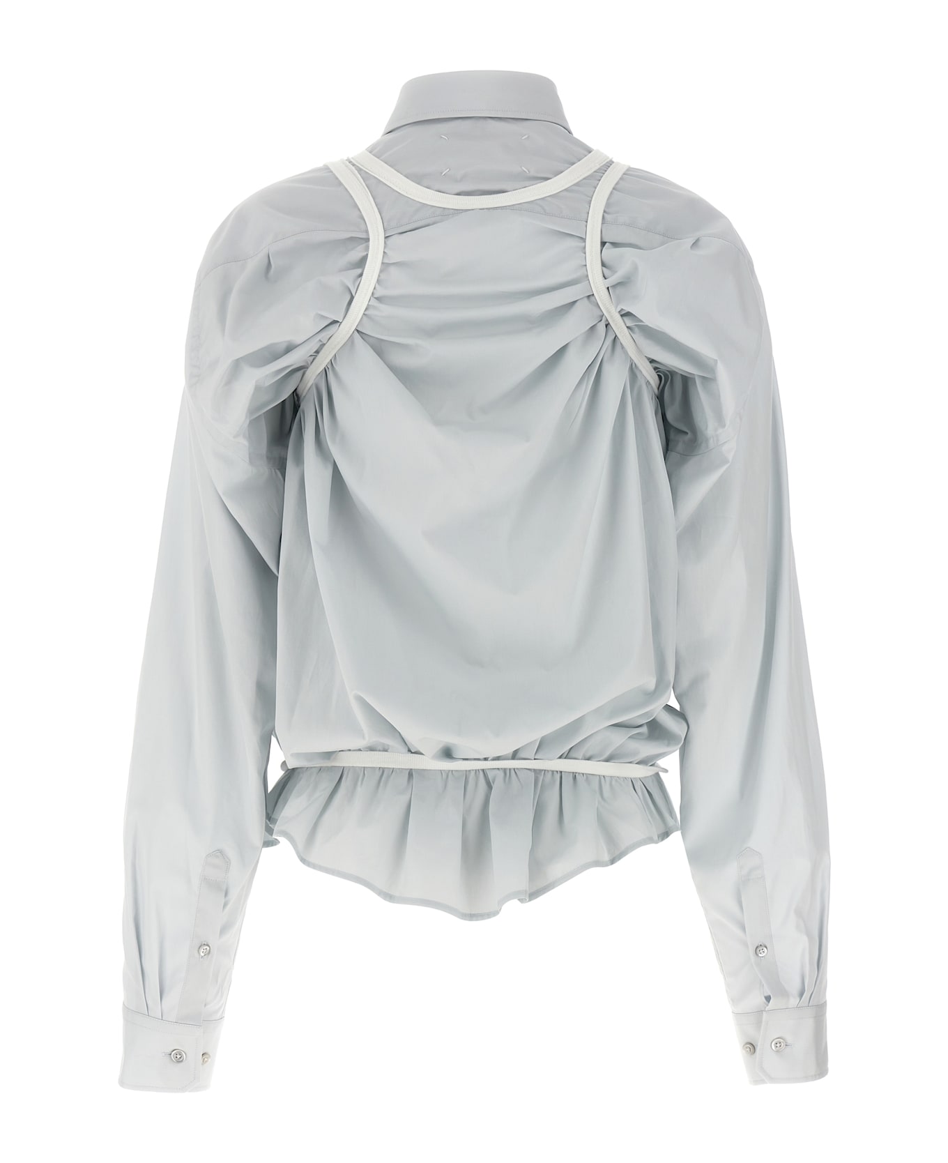 Maison Margiela Layered Shirt - Light Blue