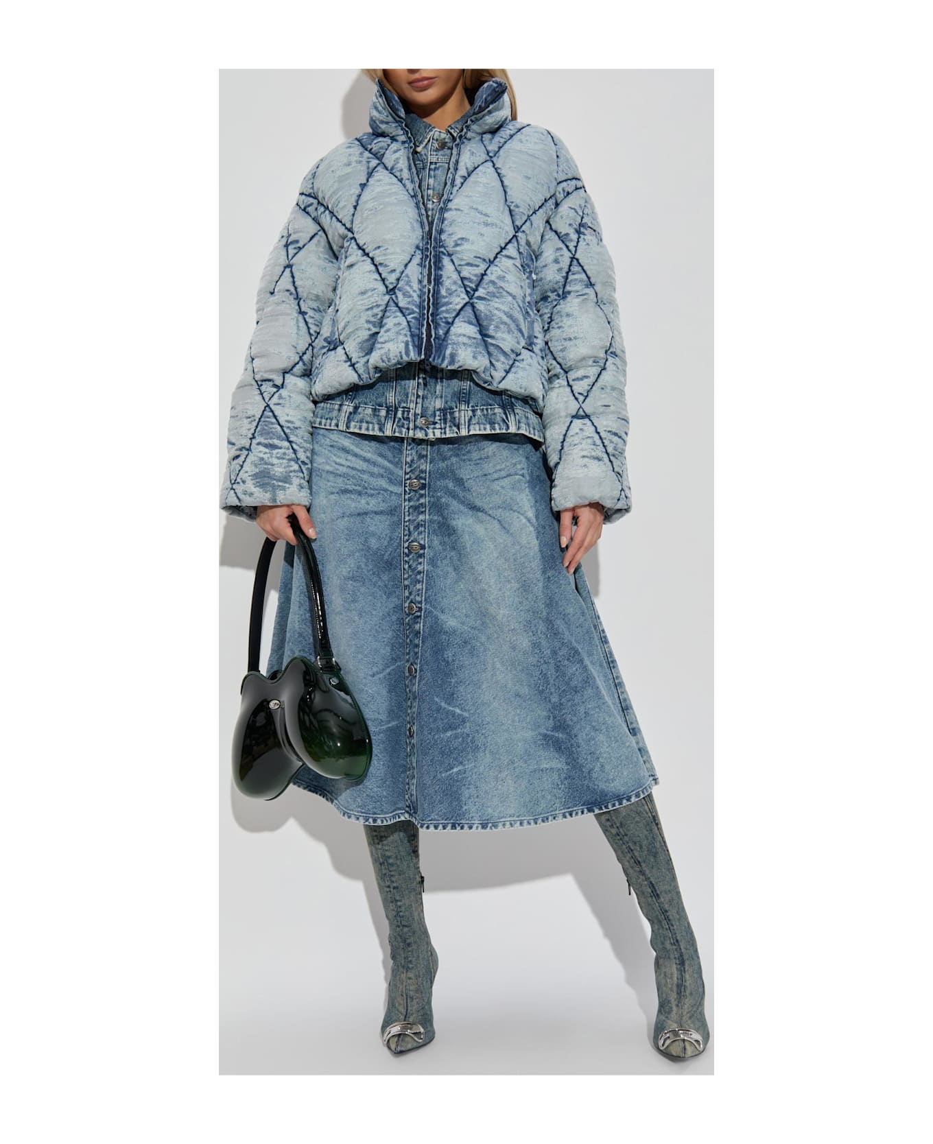 Diesel Insulated Jacket 'w-histel' - MISTY ROSE