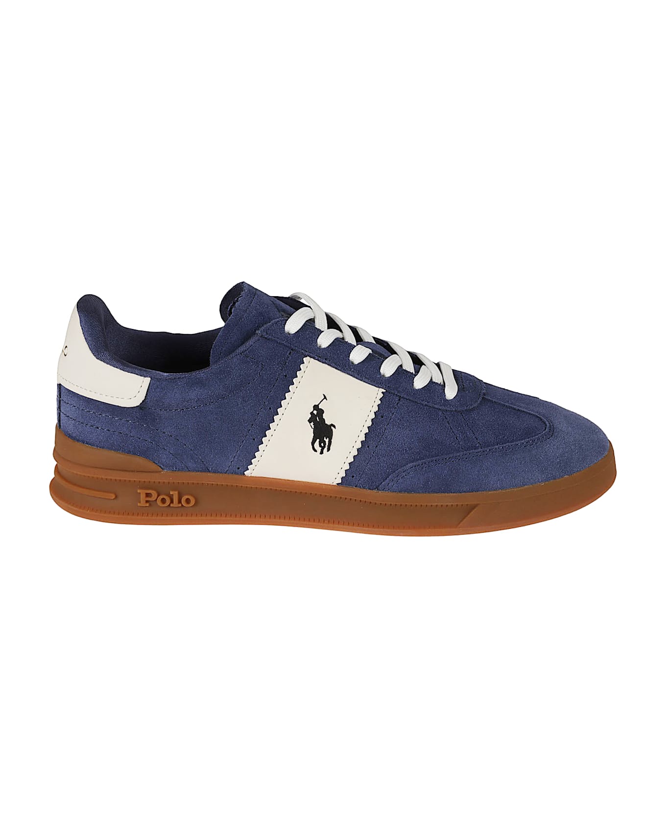 Polo Ralph Lauren Heritage Aera Sneakers - Navy/Cream