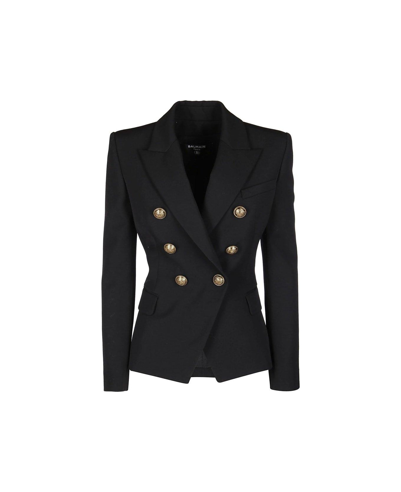 Balmain Notched Lapel 6 Button Double-breasted Blazer ブレザー
