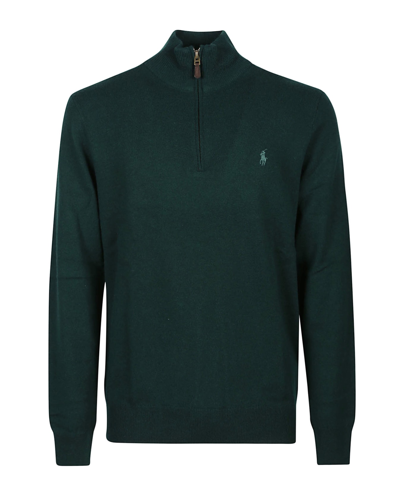 Polo Ralph Lauren Long Sleeve Half Zip Sweater - Green