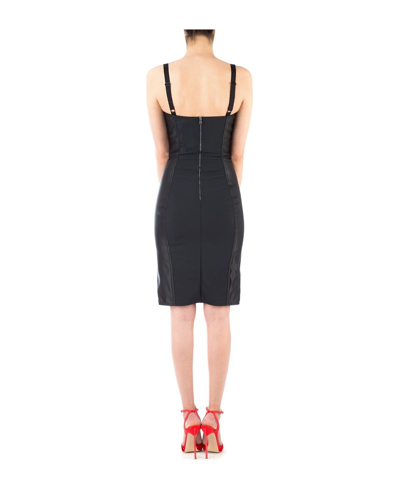 Dolce & Gabbana Corset Mini Dress - Black