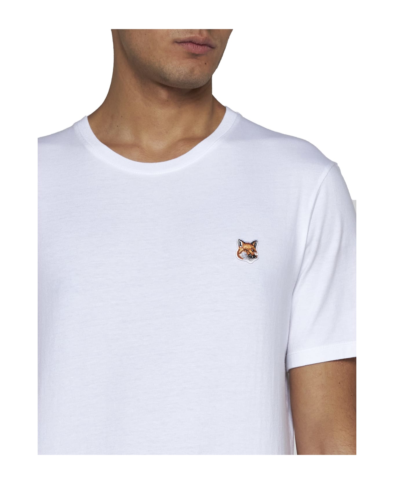 Maison Kitsuné Bicolor Cotton T-Shirt main image 1