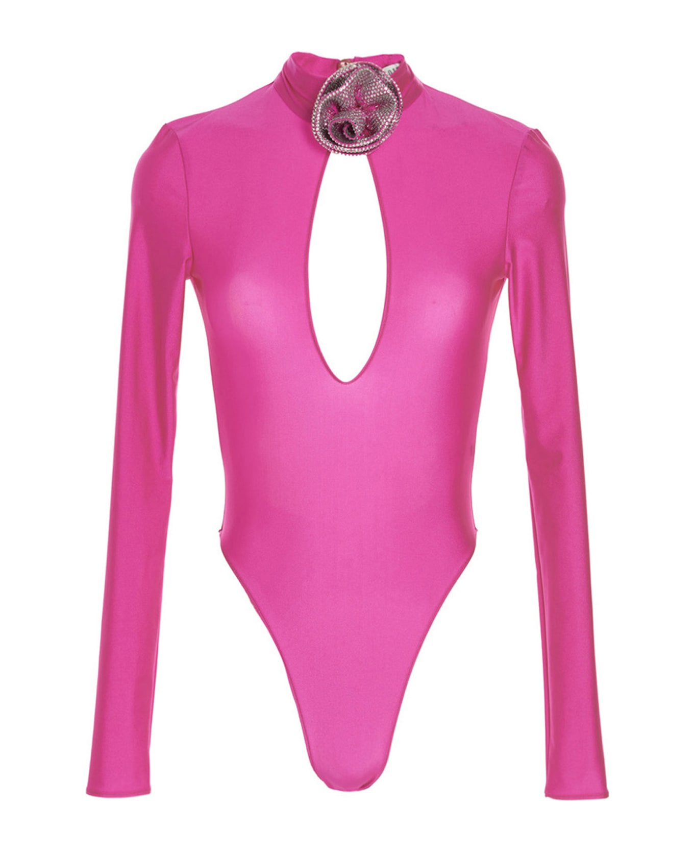 Giuseppe di Morabito Pink Lycra Bodysuit - Fucsia