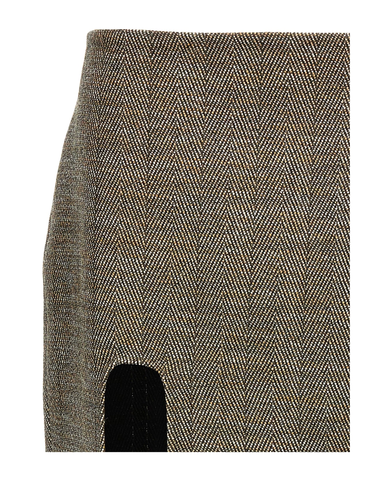 スカート Stella McCartney FW24 Slit tweed skirt (6301203EJ701 2744) Stella McCartney FW24 Slit tweed skirt (6301203EJ701 2744