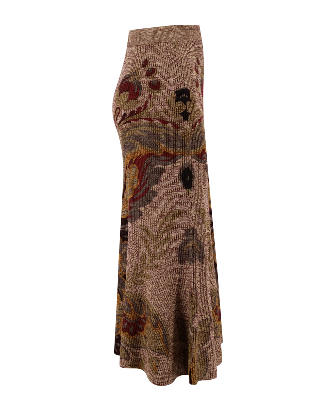 Etro Skirt To Print Floral Paisley Midi