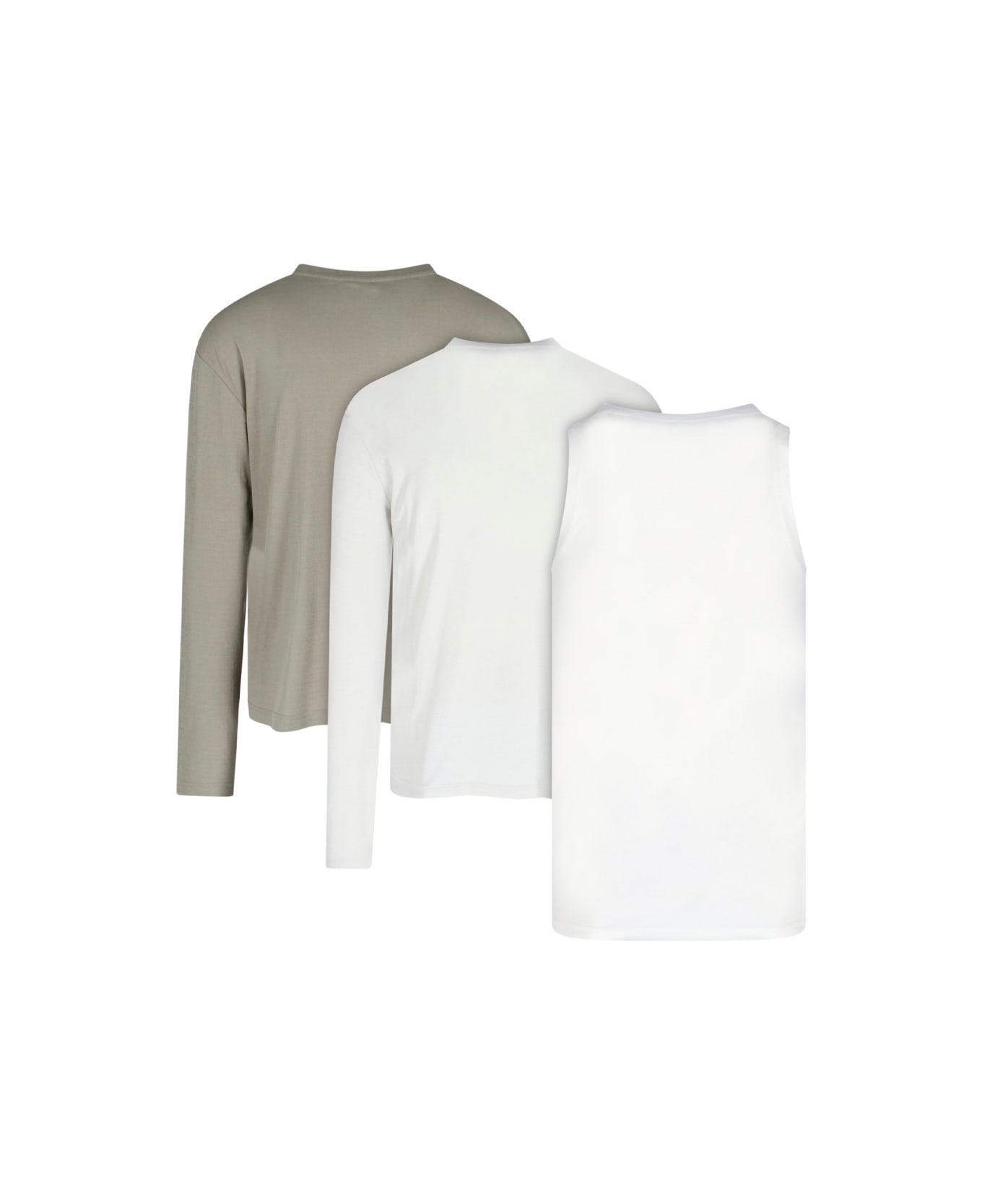 Jil Sander T-shirt And Tank Top Set - Multicolor