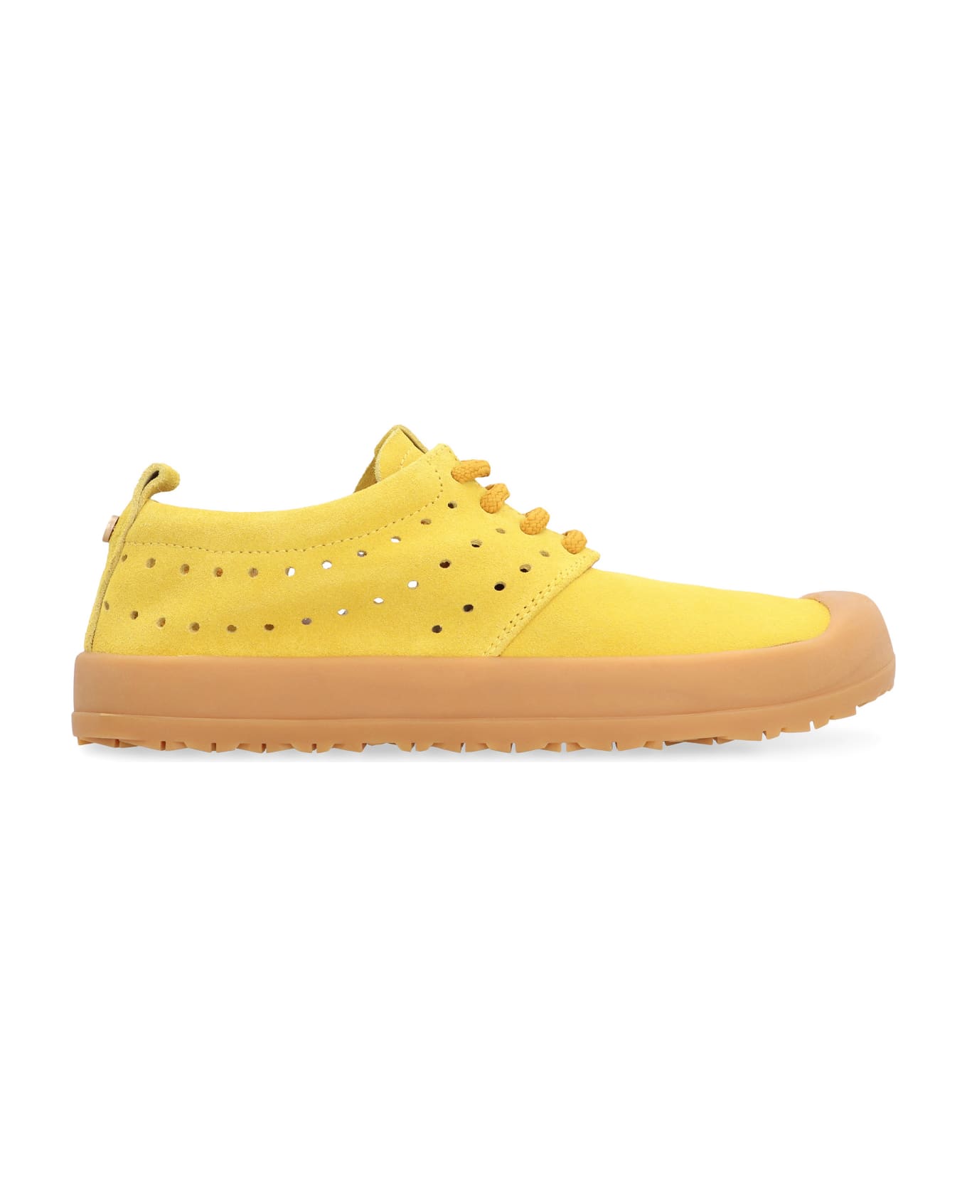 Volta Suede Low-top Sneakers - Yellow