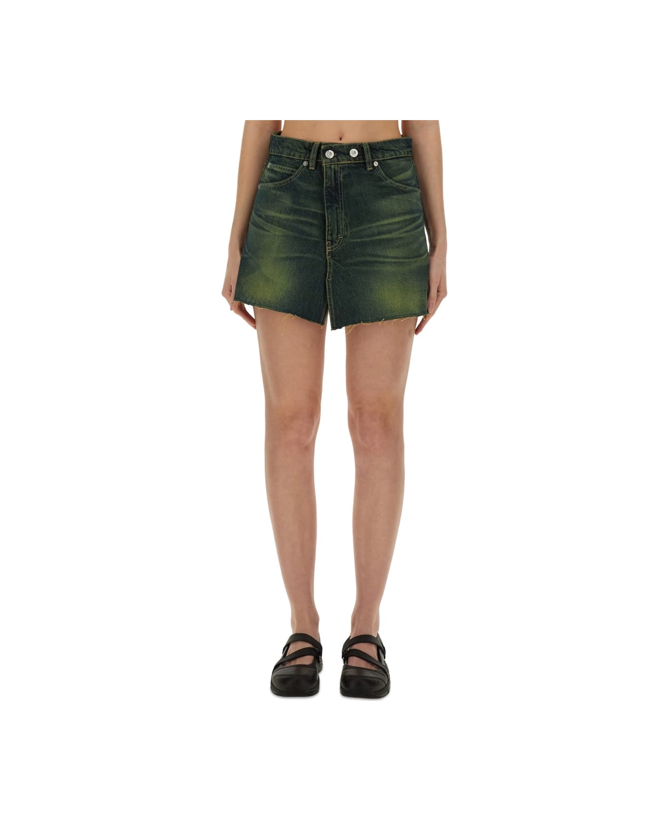 Our Legacy Malibu "cover" Skirt - GREEN