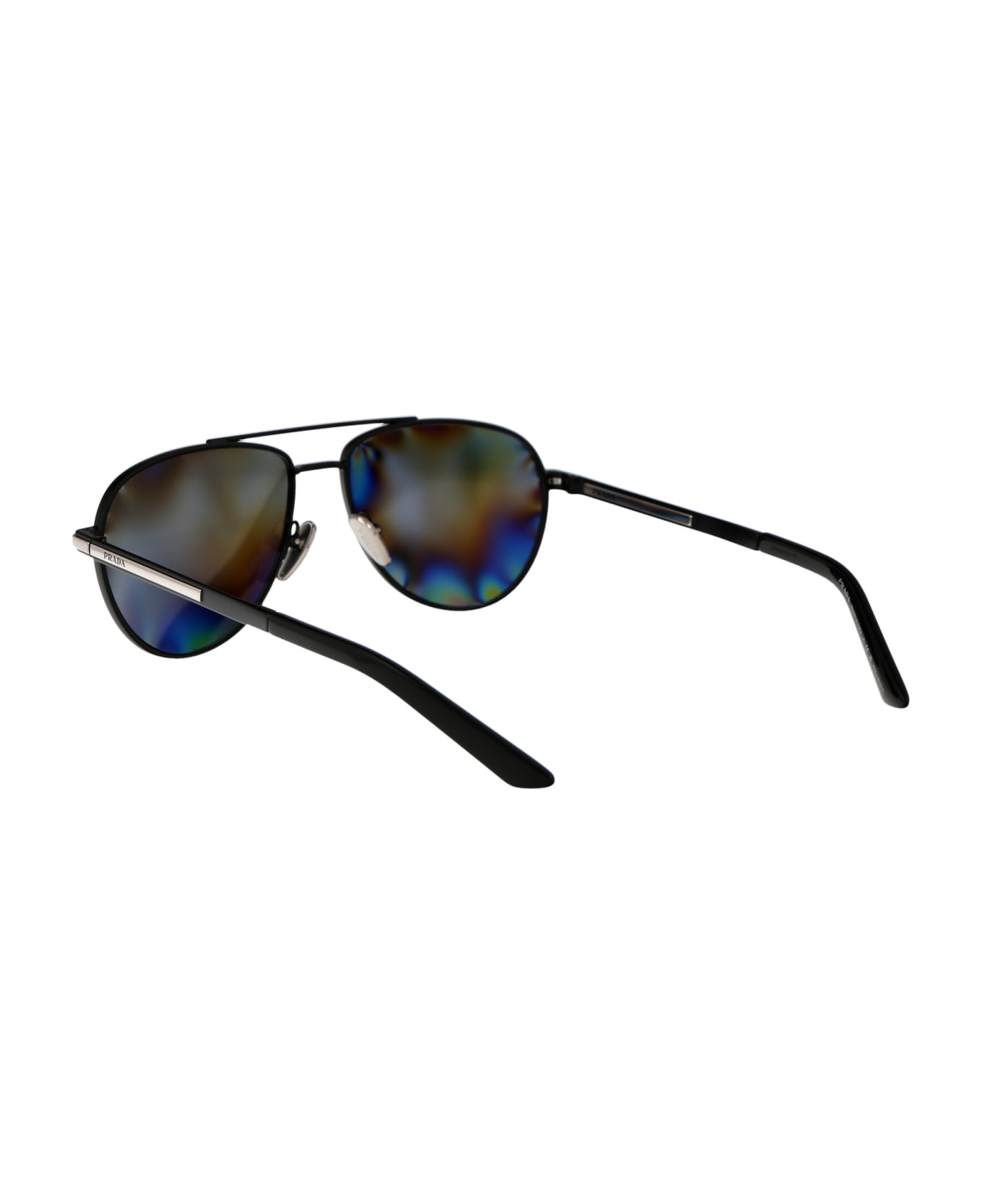 Prada Eyewear 0pr A54s Sunglasses - 1BO5Z1 MATTE BLACK