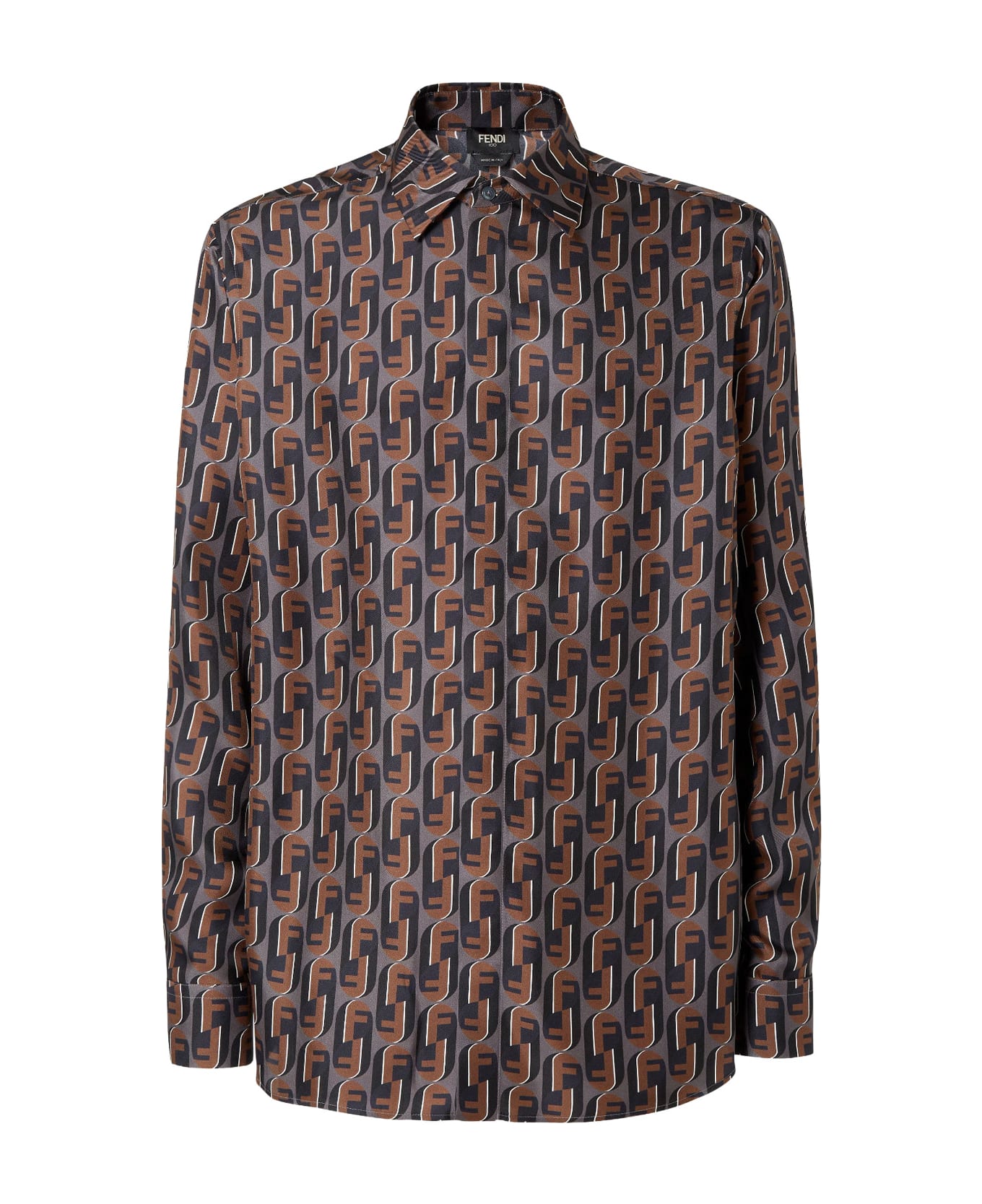 Fendi Silk Shirt - BLUE