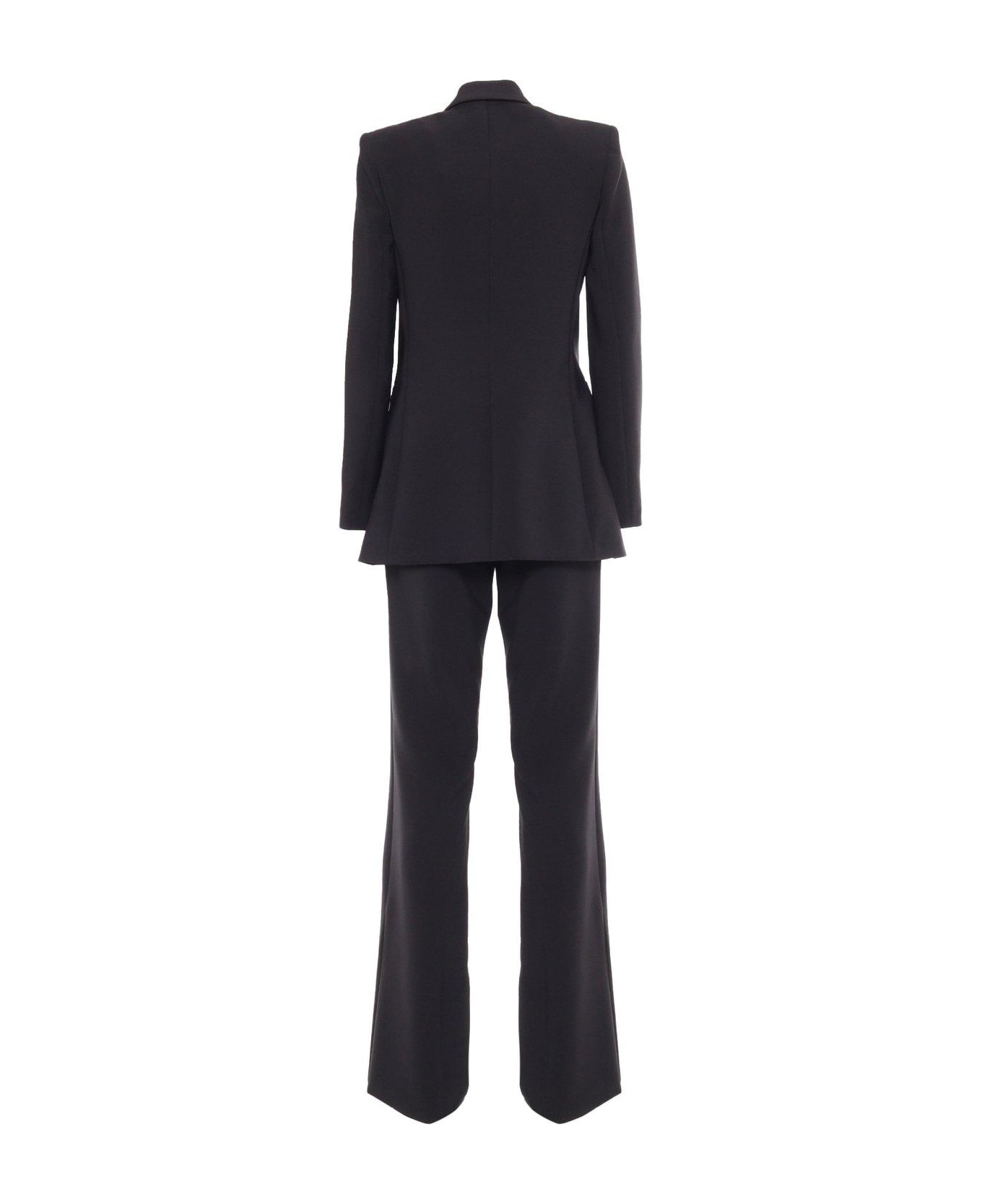 Elisabetta Franchi Jacket+trousers - BLACK