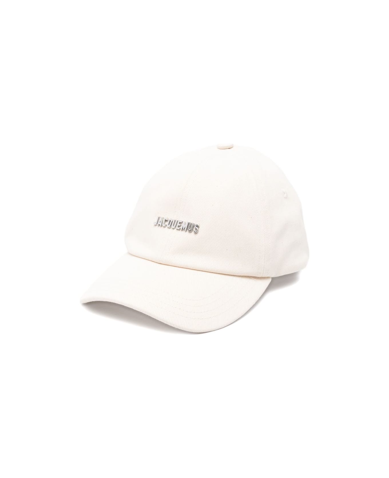 Jacquemus Cotton Baseball Cap - White
