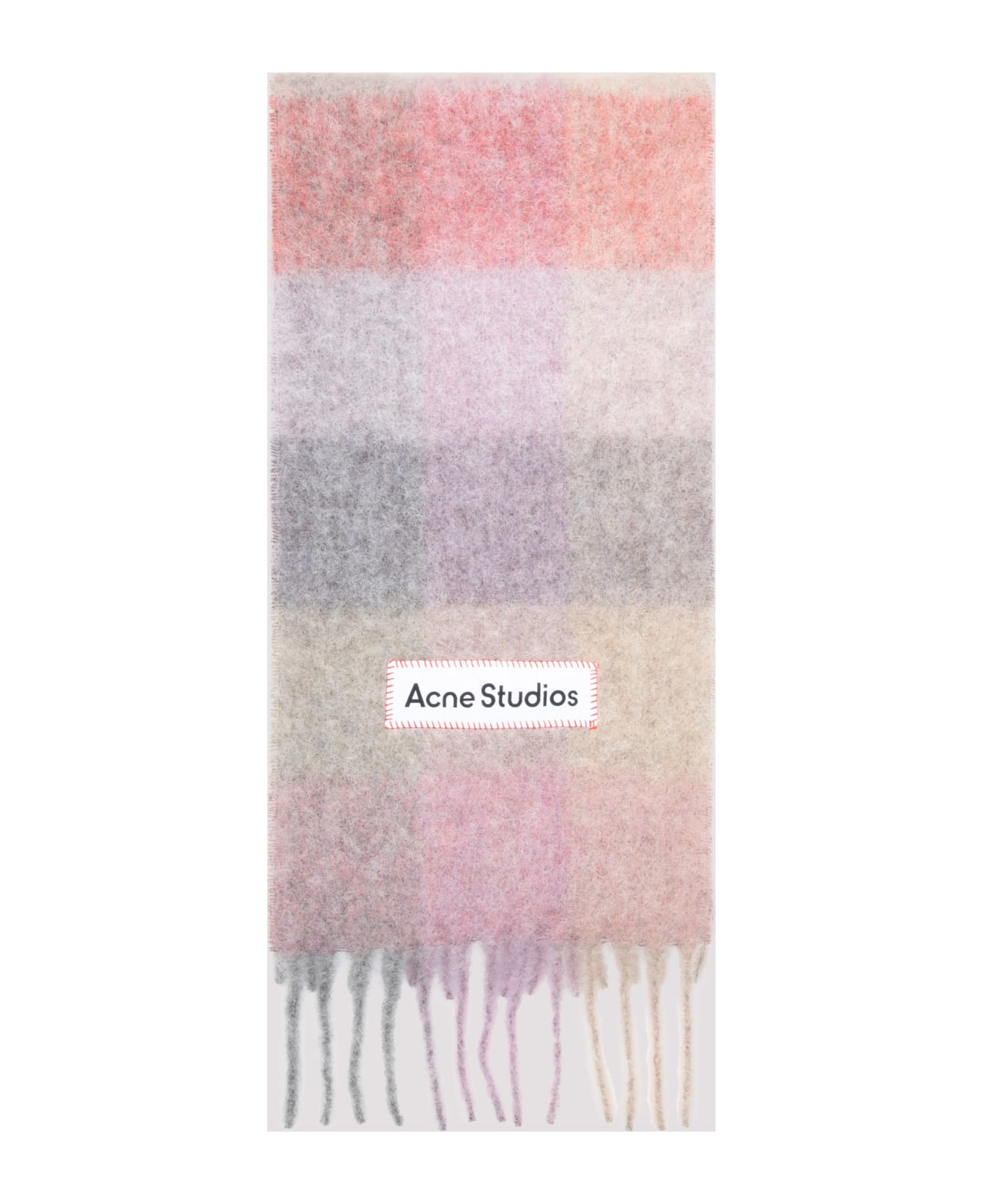 Acne Studios Alpaca Scarf - Bob Fuchsia Lilac Pink