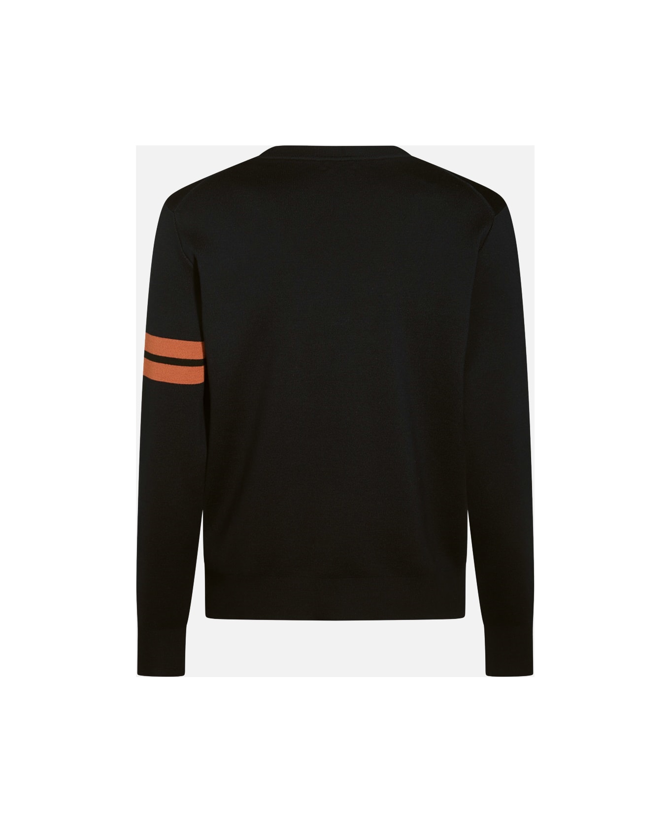 Zegna Black Wool Knitwear - Black