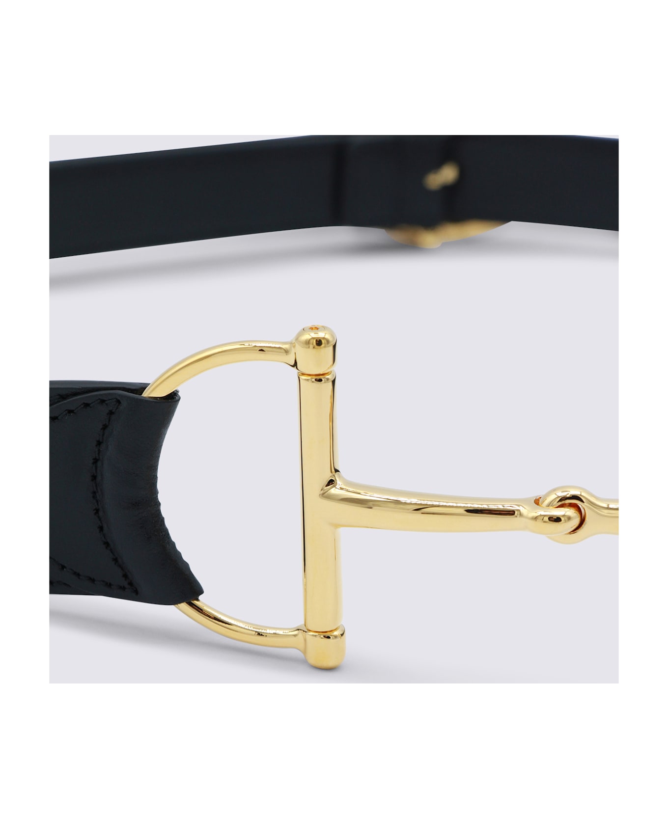 Gucci Black Leather Belt - Black