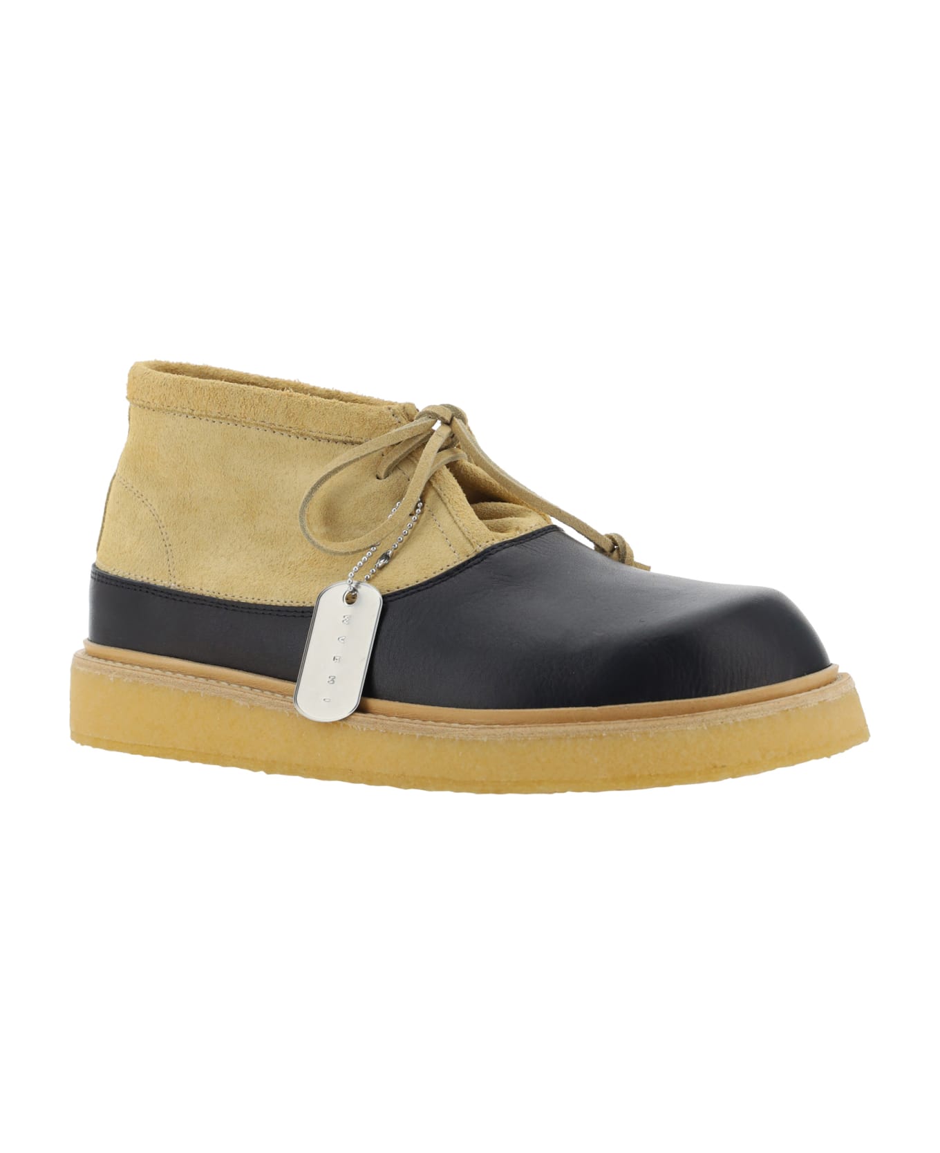 Marni Ankle Boots - Black/sand