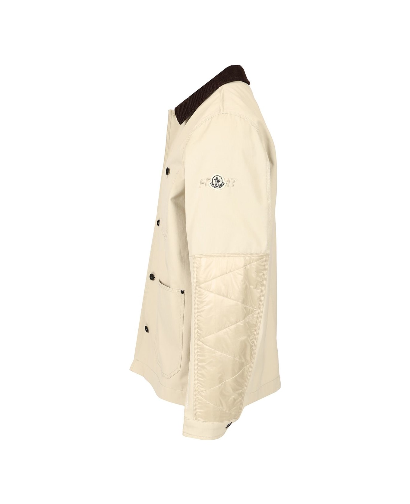 Moncler Genius 
geike
 Shirt Jacket Moncler X Frgmt - White