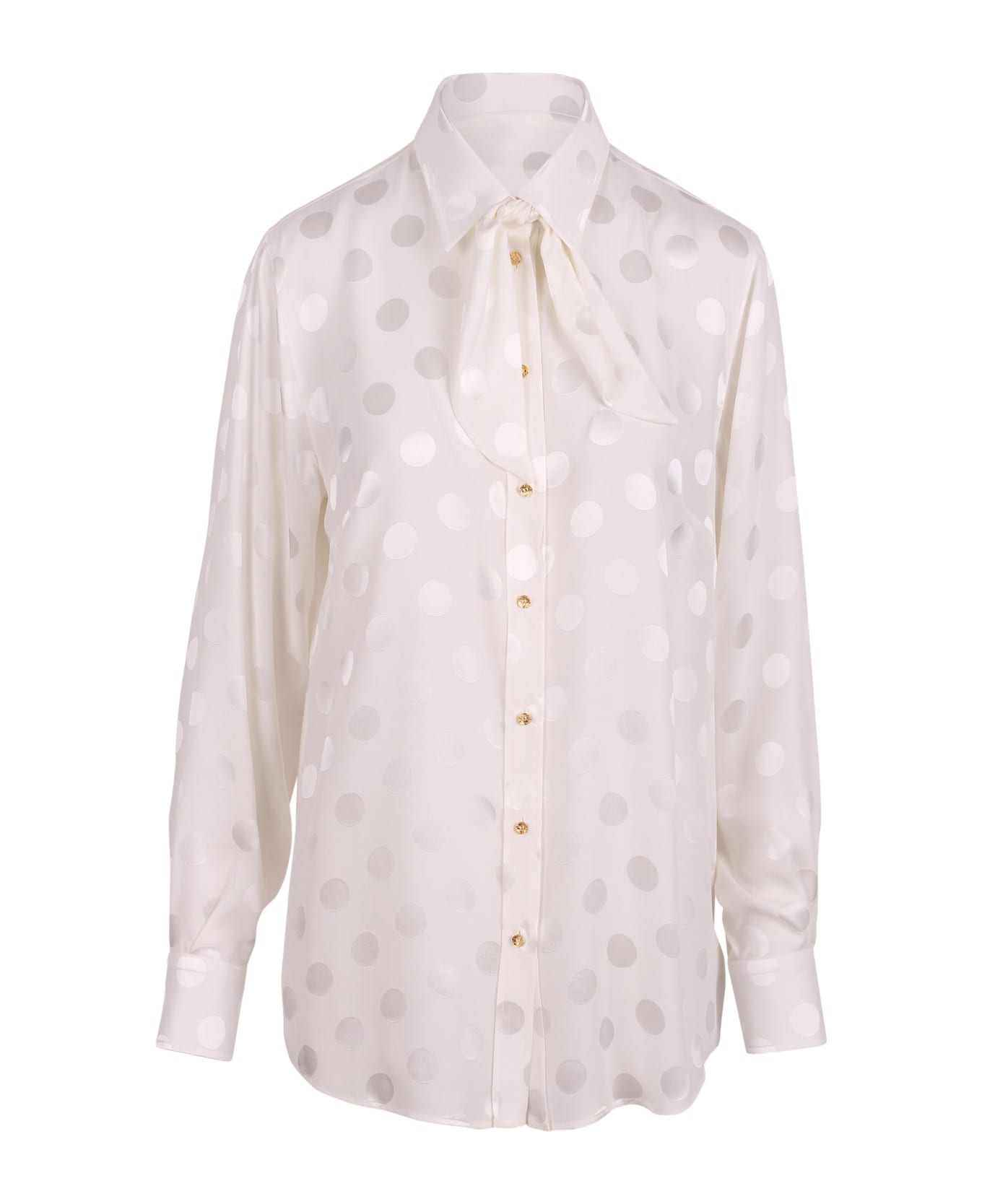 Dolce 
Gabbana Silk Shirt - White