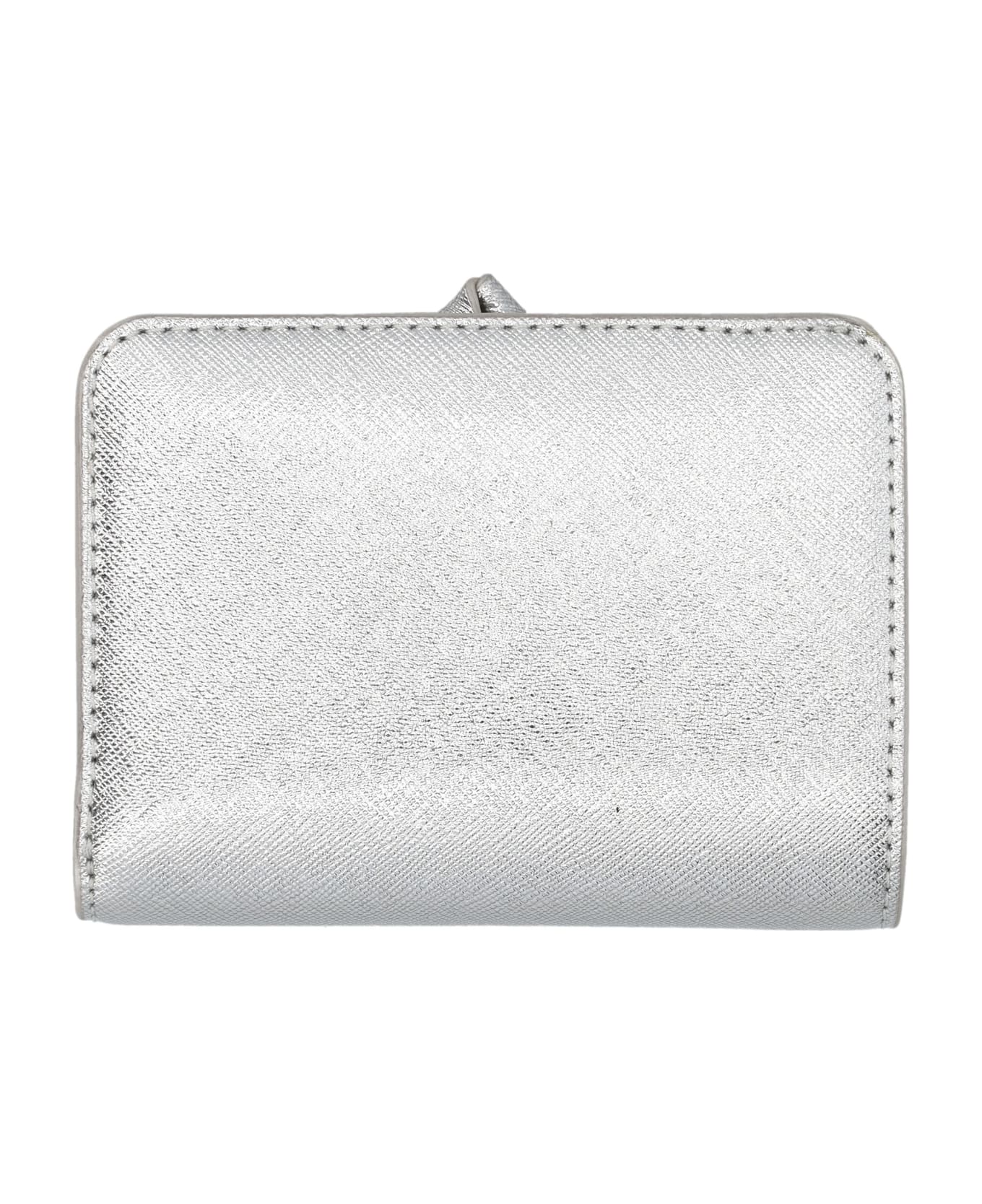 Marc Jacobs The Mini Compact Wallet - SILVER
