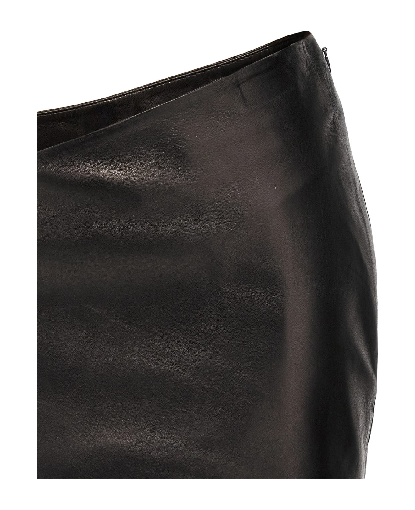 Monot Asymmetrical Skirt - Black  