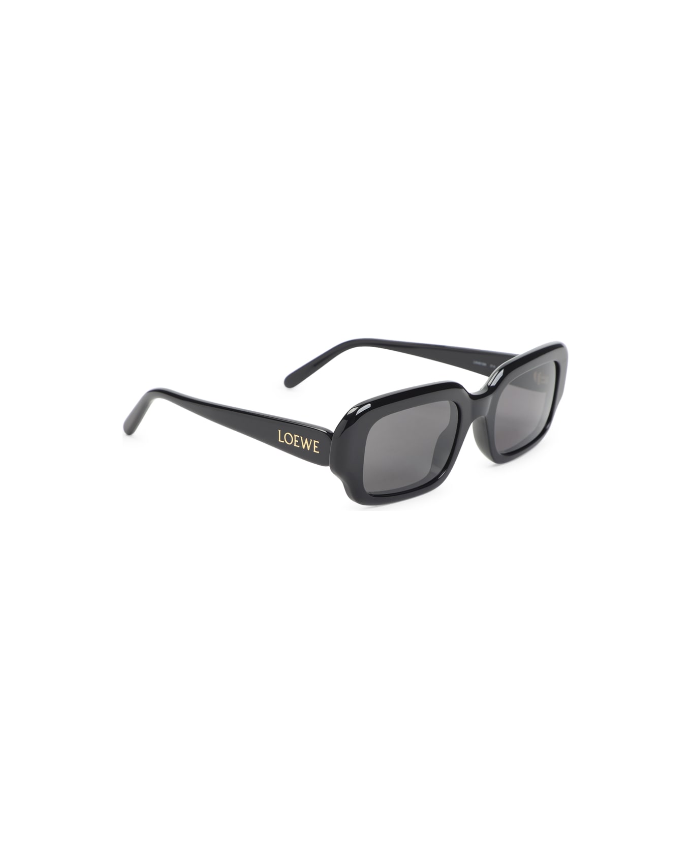 Loewe Rectangular Slim Sunglasses - A Black