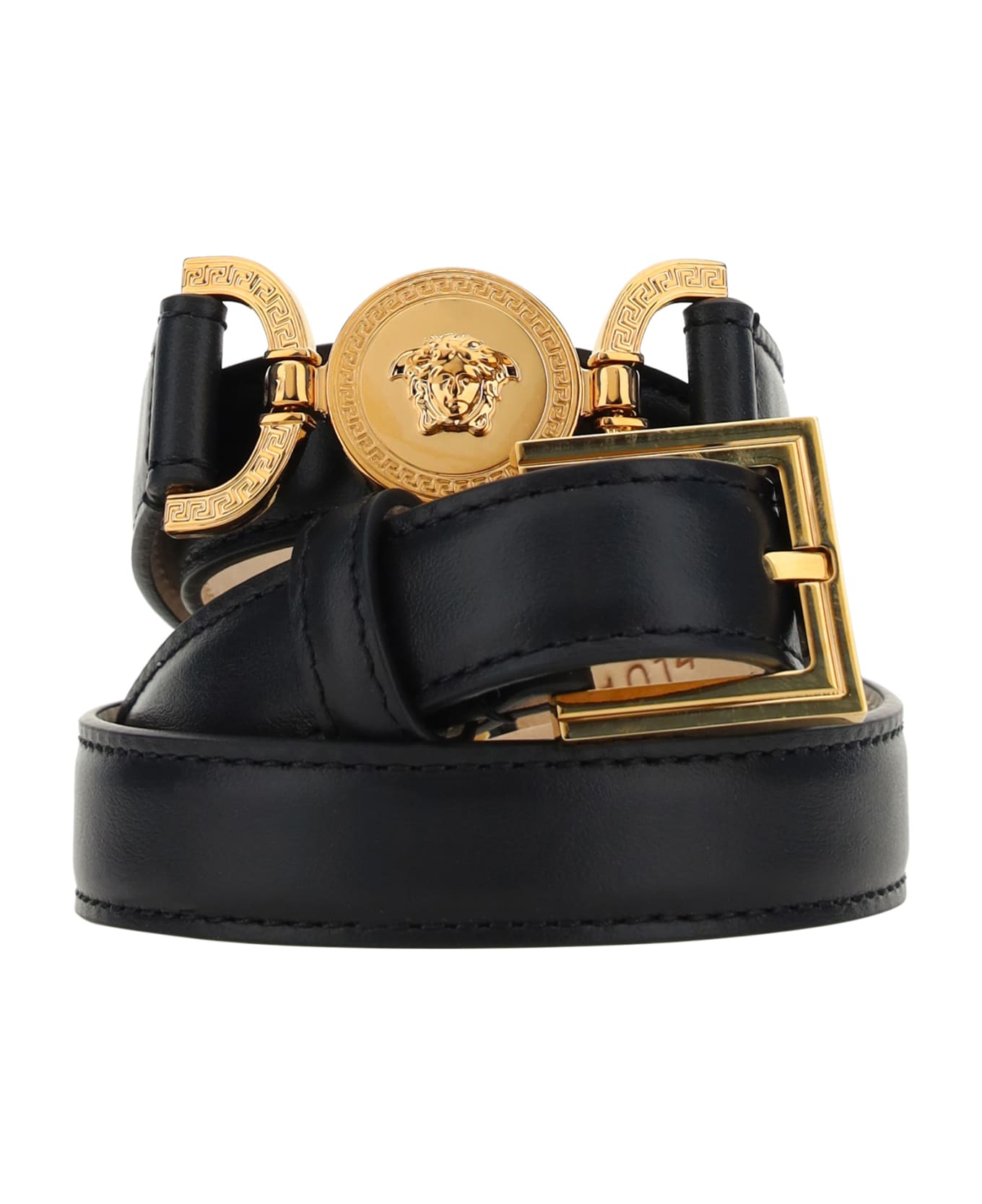 Versace Belt - Black-versace Gold
