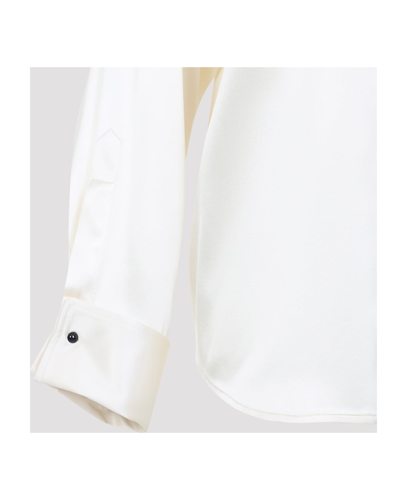 Phoebe Philo Liquid Utility Shirt - Cr Cream