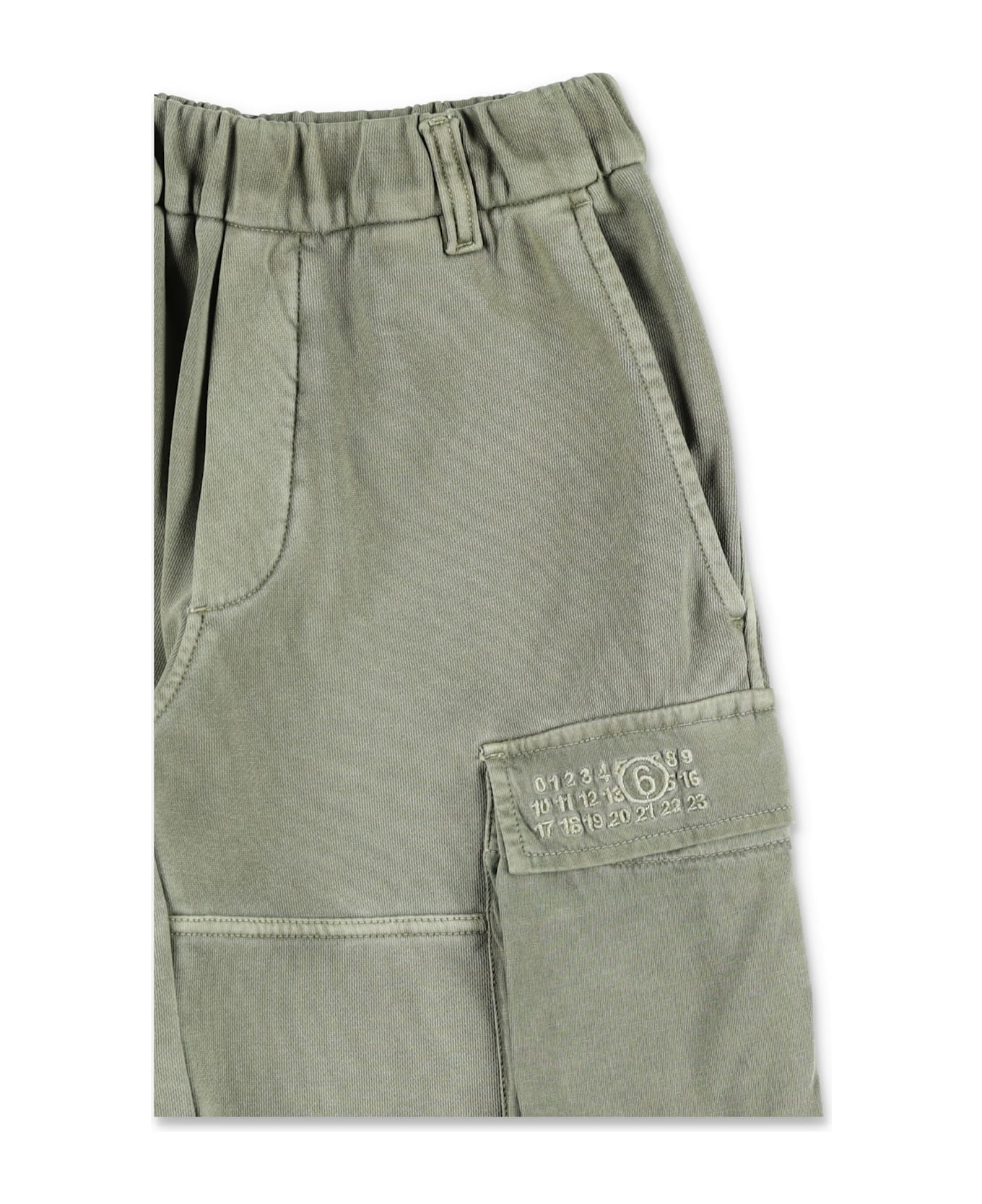 MM6 Maison Margiela Kid - Cargo Pants - GREEN