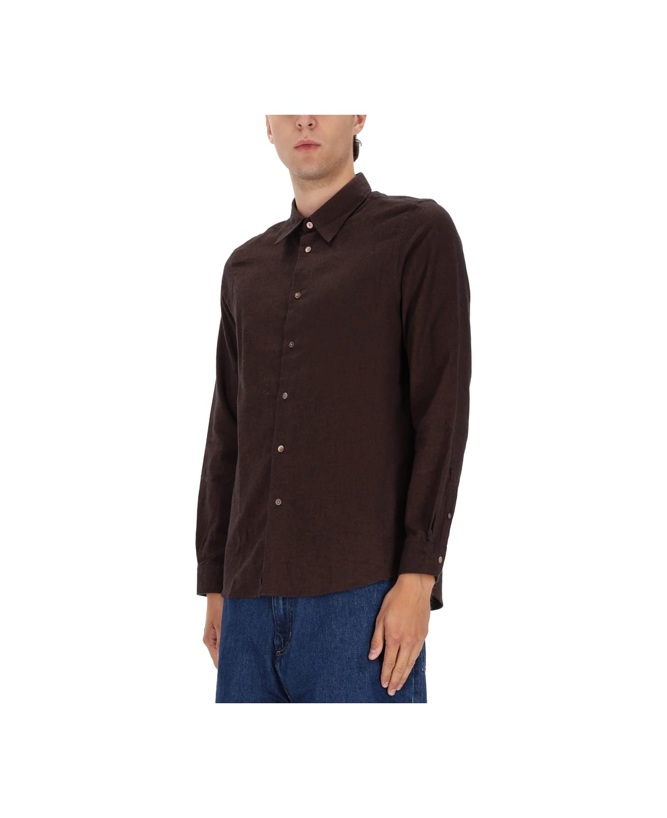 PS by Paul Smith Regular Fit Shirt - BROWN