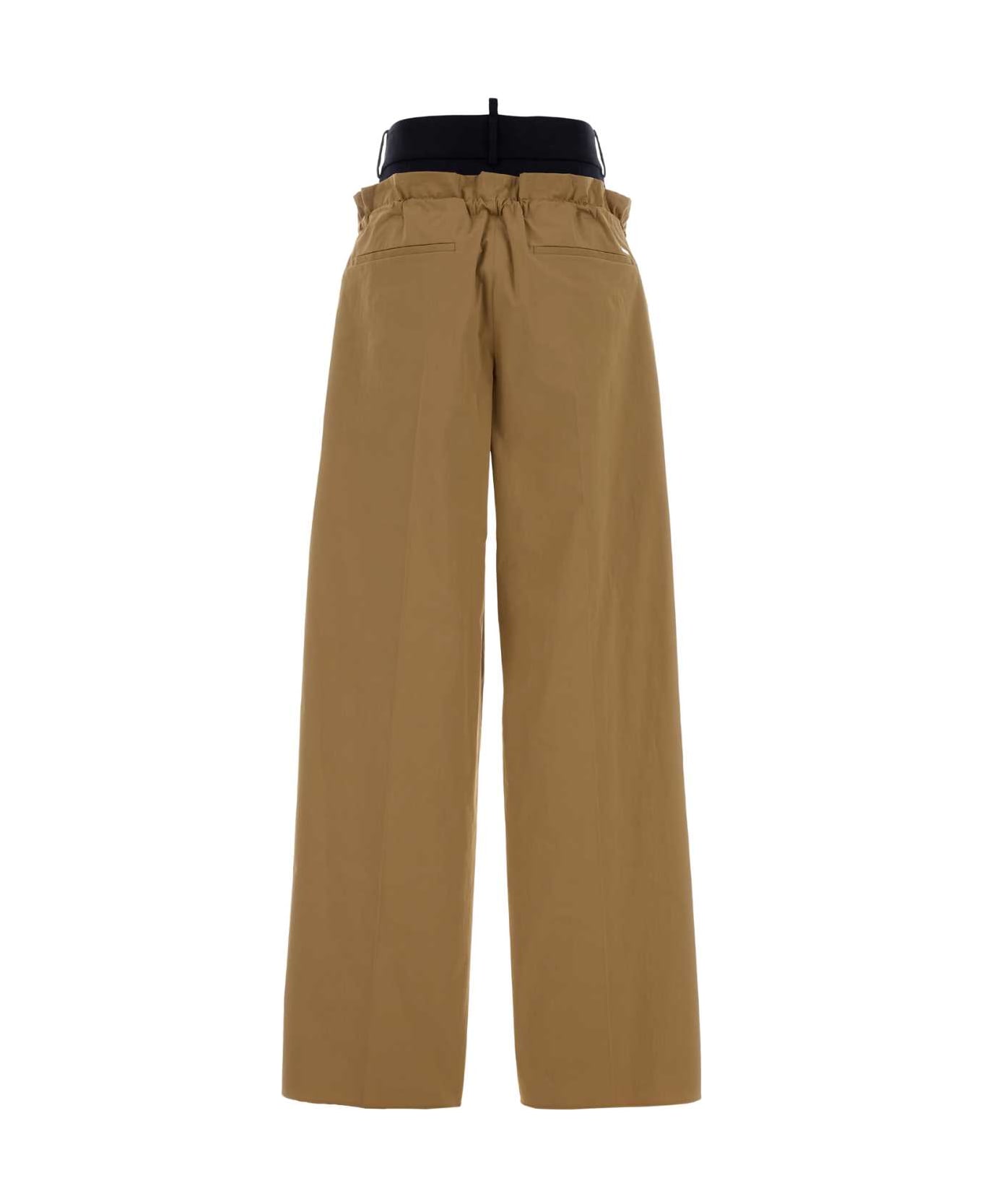 Dsquared2 Camel Stretch Poplin Pant - WHITE
