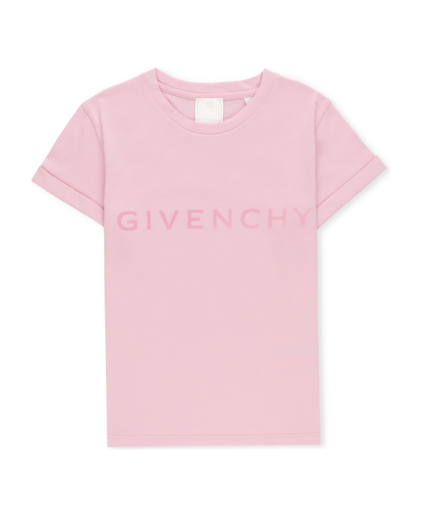Givenchy T-shirt With Logo - Pink Tシャツ＆ポロシャツ