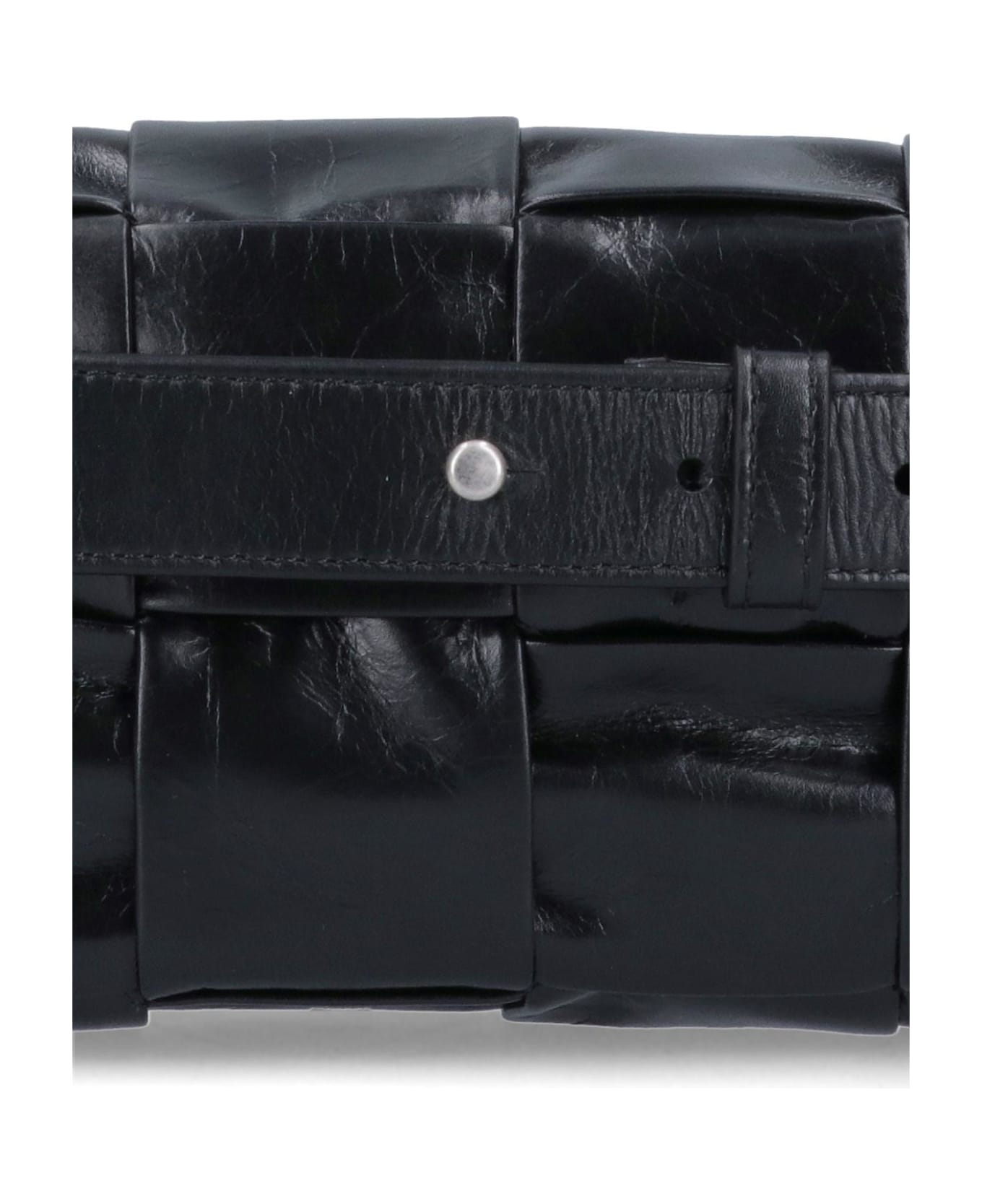 Bottega Veneta 'cassette' Mini Fanny Pack - Black