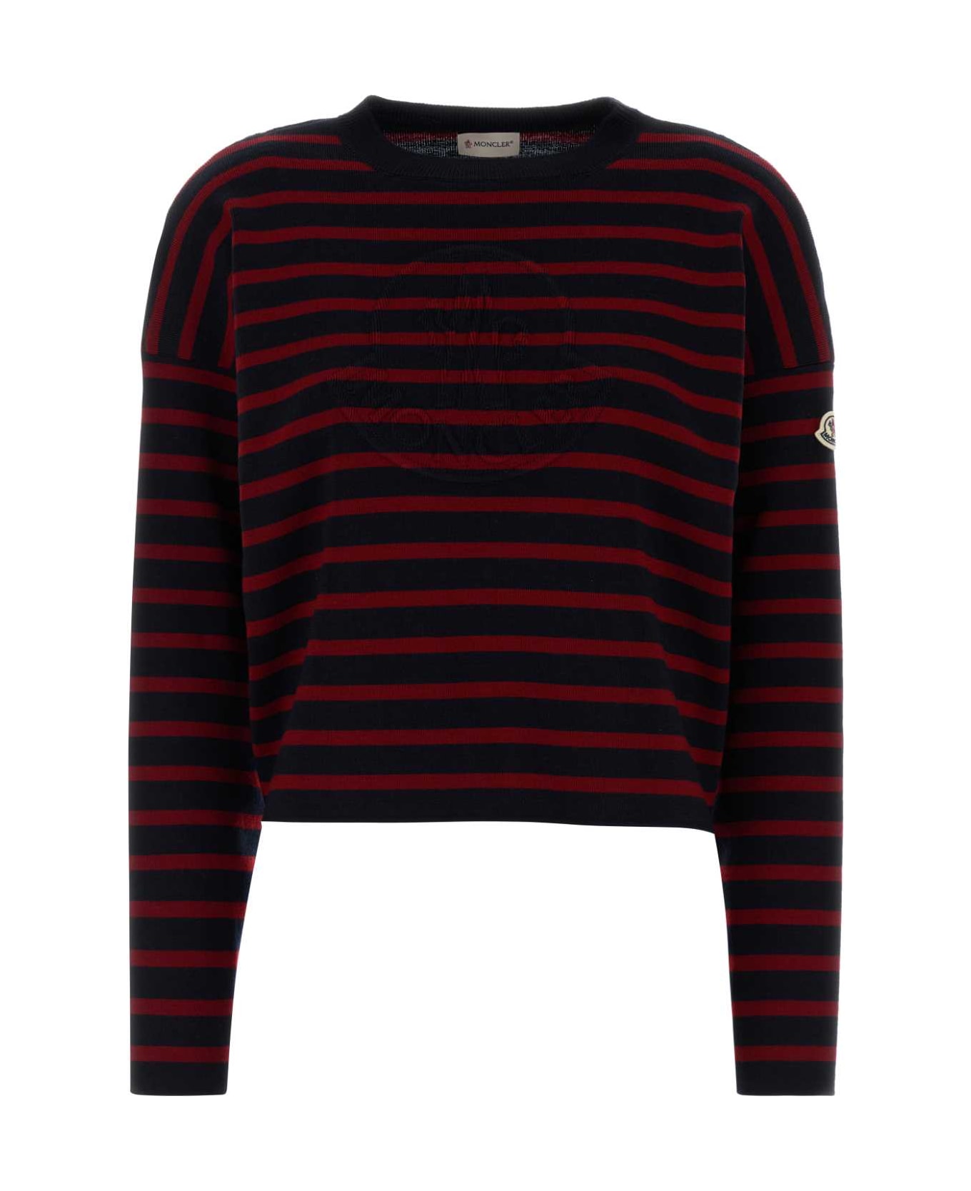 Moncler Embroidered Wool Sweater - P74
