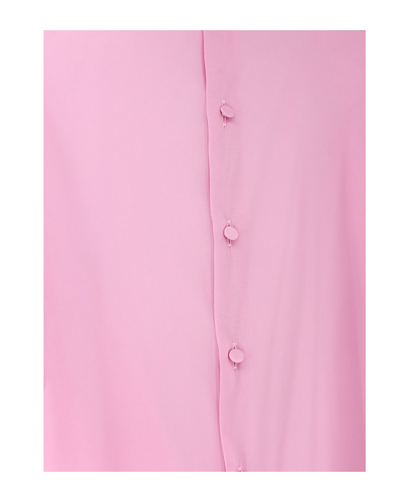 Gucci Stretch Silk Shirt - Pink