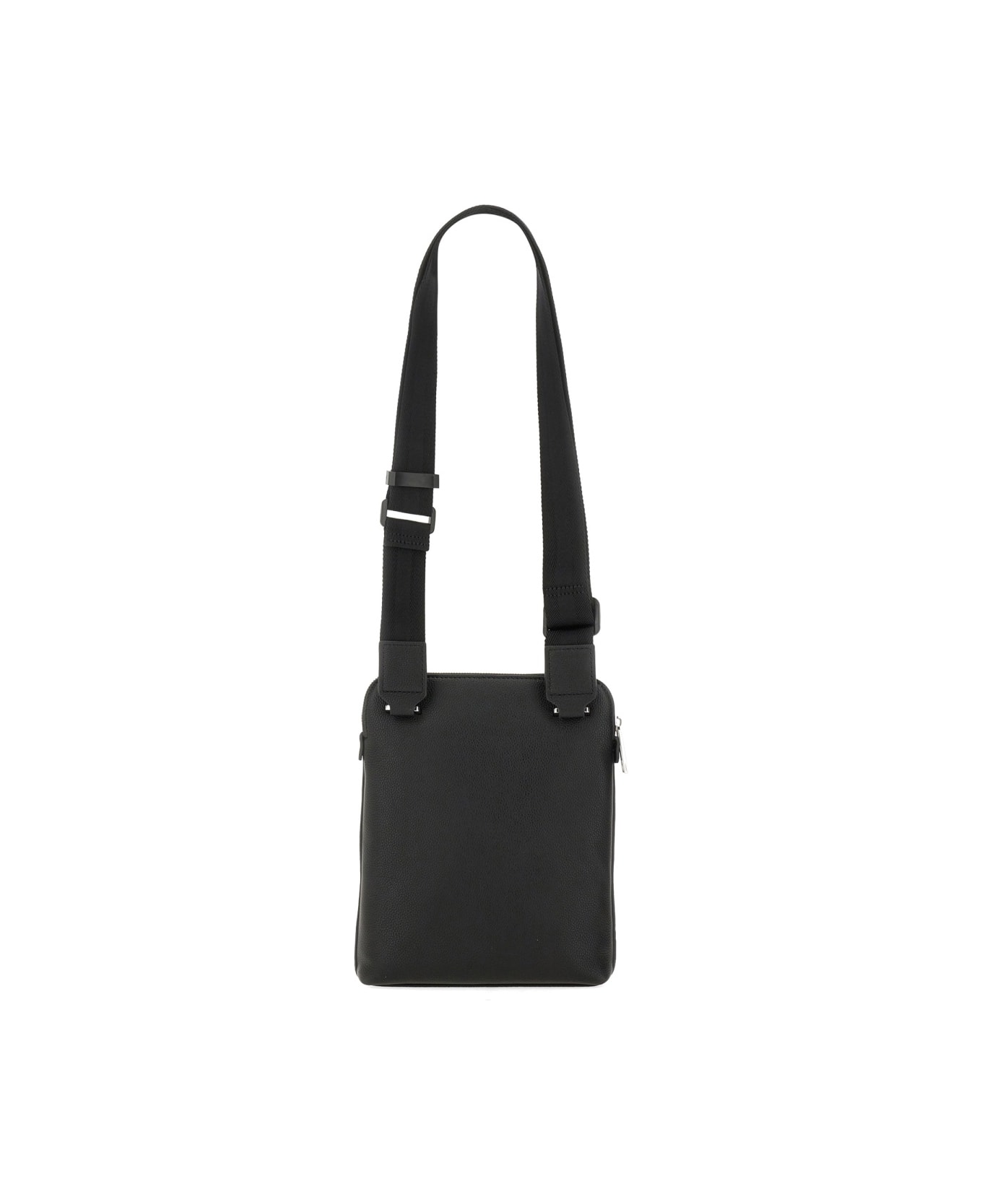 Hugo Boss Shoulder Bag With Logo - Black