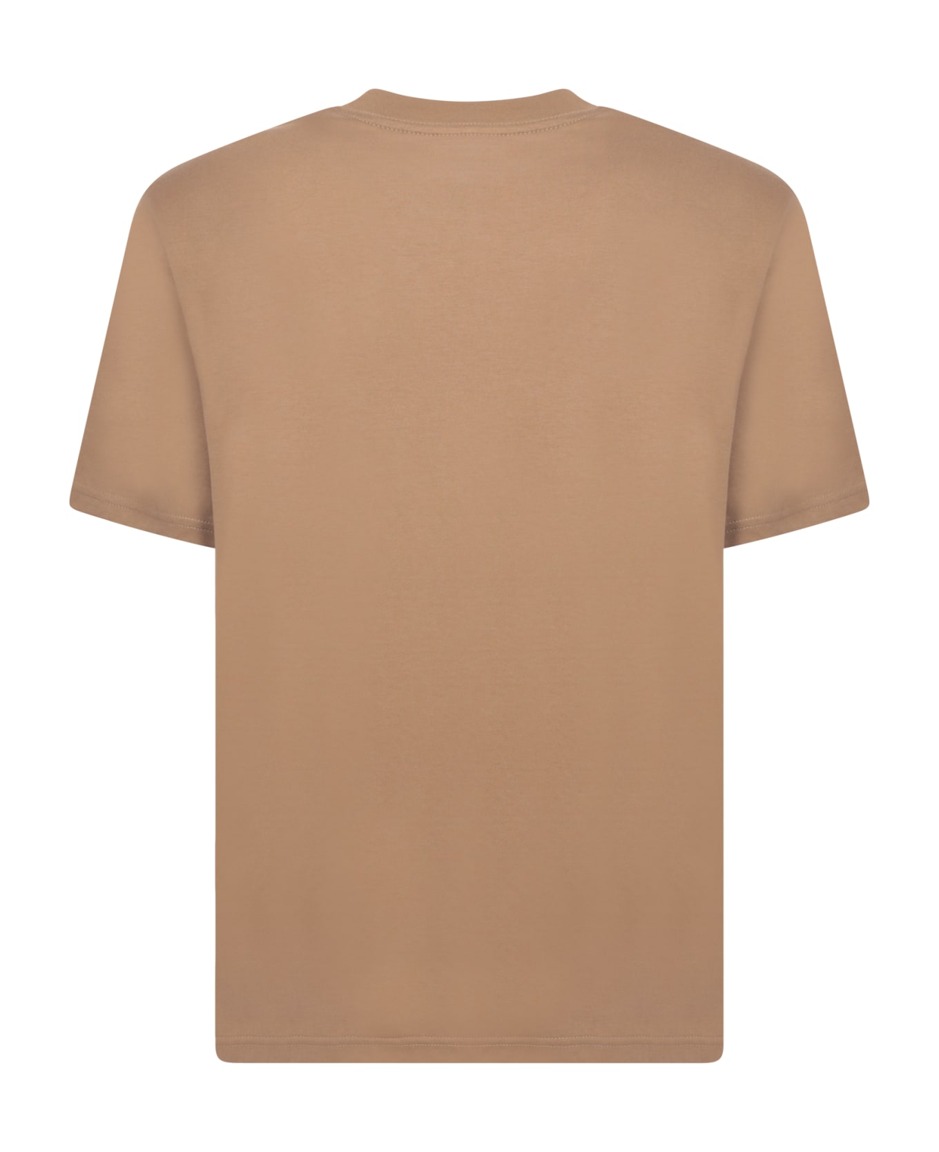 Carhartt Logo Print T-shirt Beige - Brown