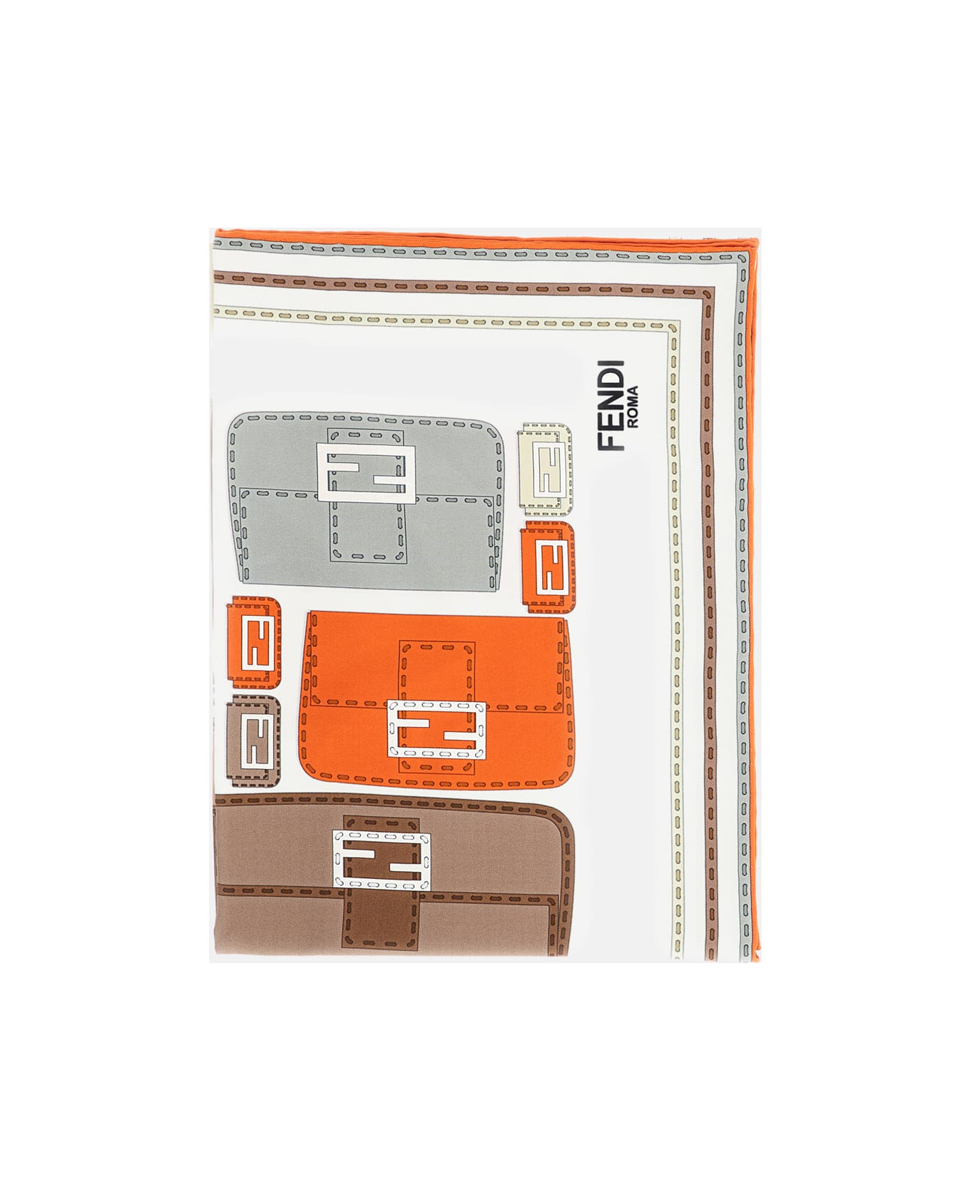 Fendi Baguette Scarf - MultiColour