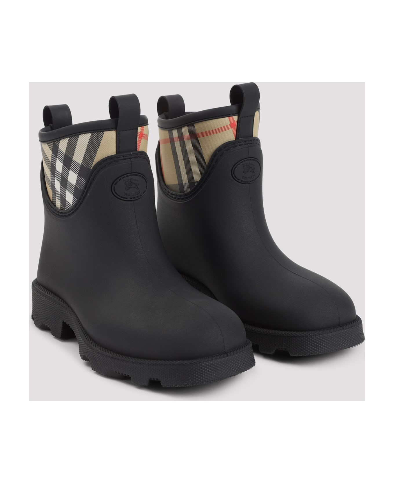 Burberry Marsh Stamp Low Boots - Black