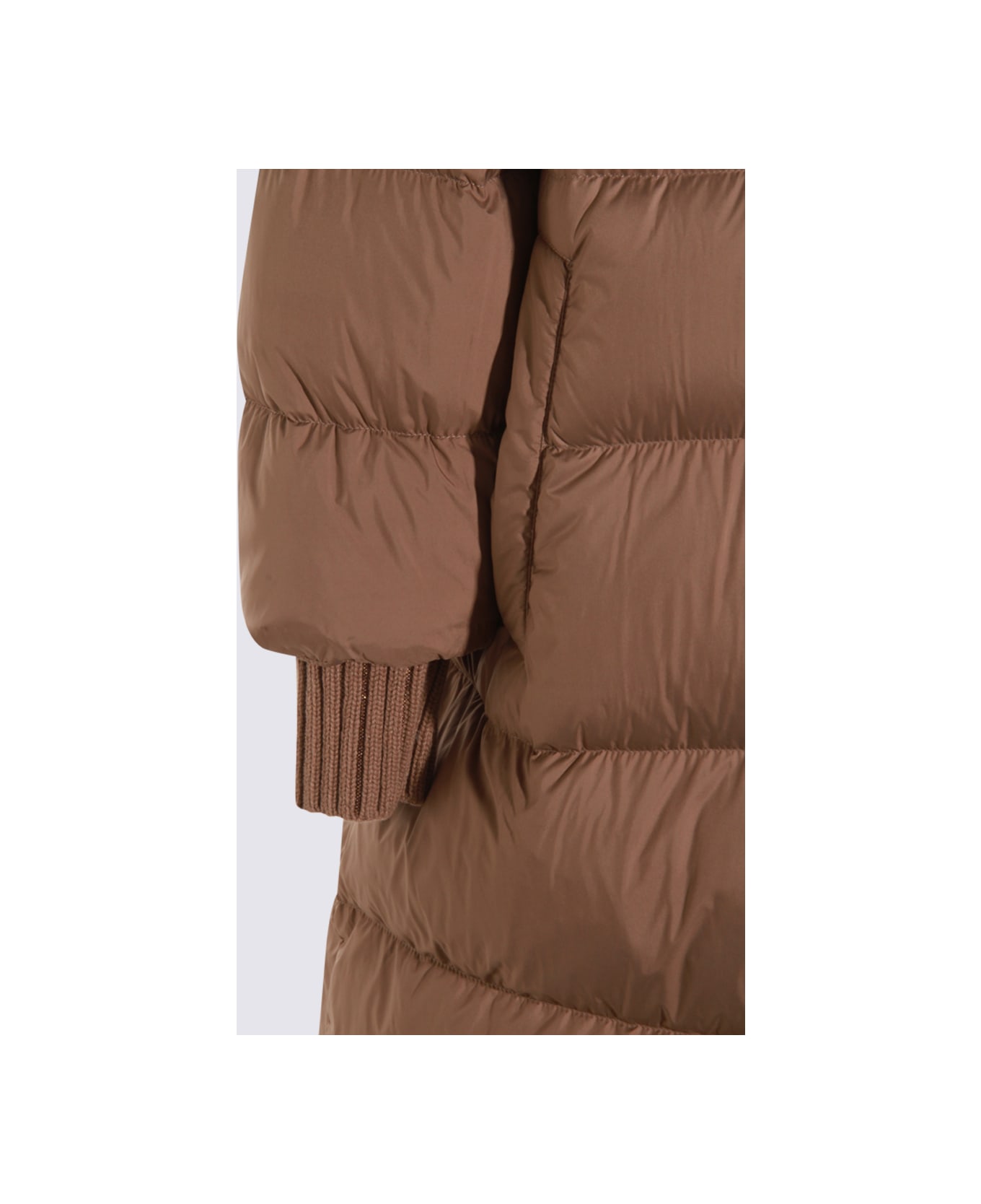 Fabiana Filippi Beige Down Jacket - Corteccia