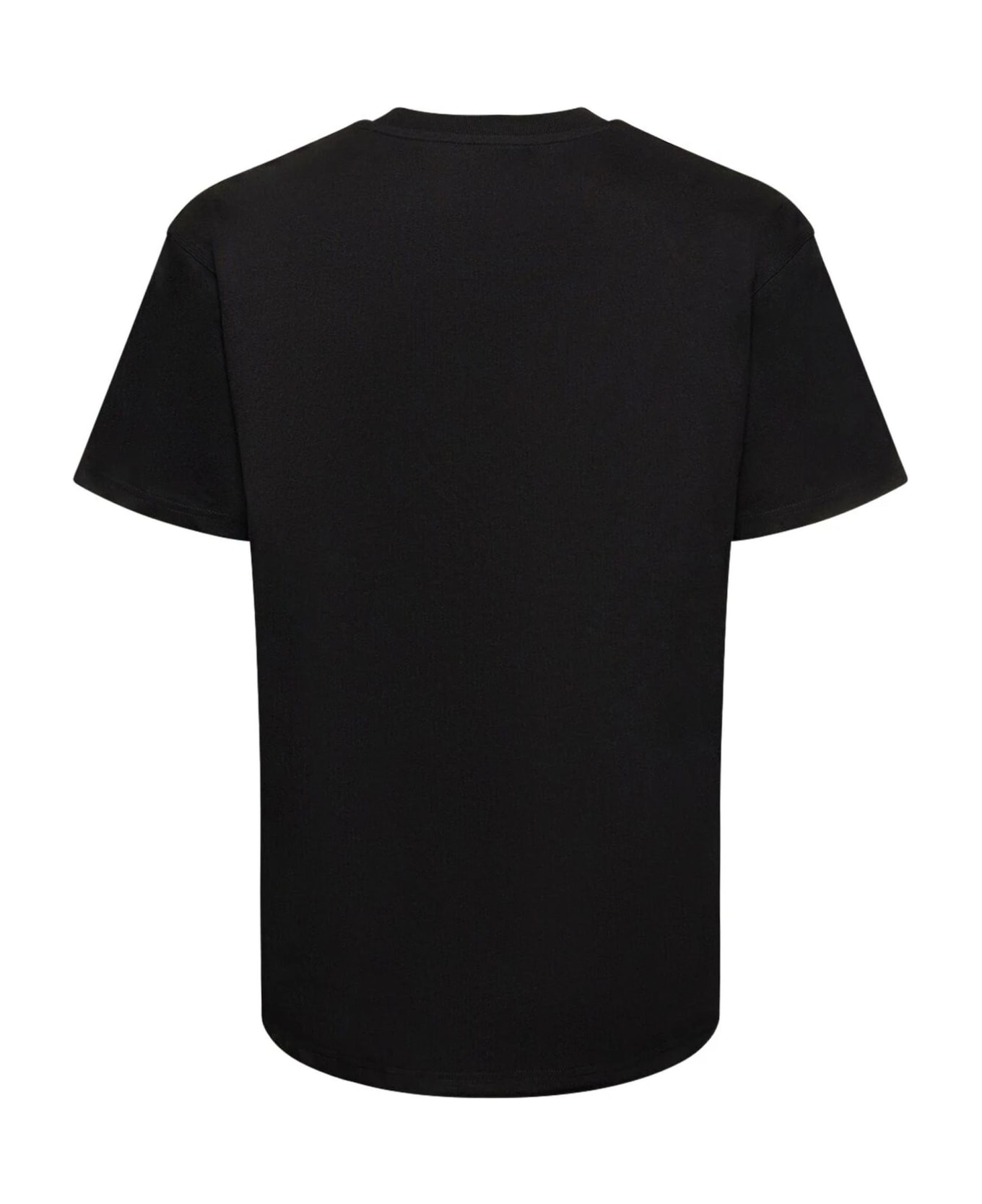 Carhartt Black Cotton T-shirt - White