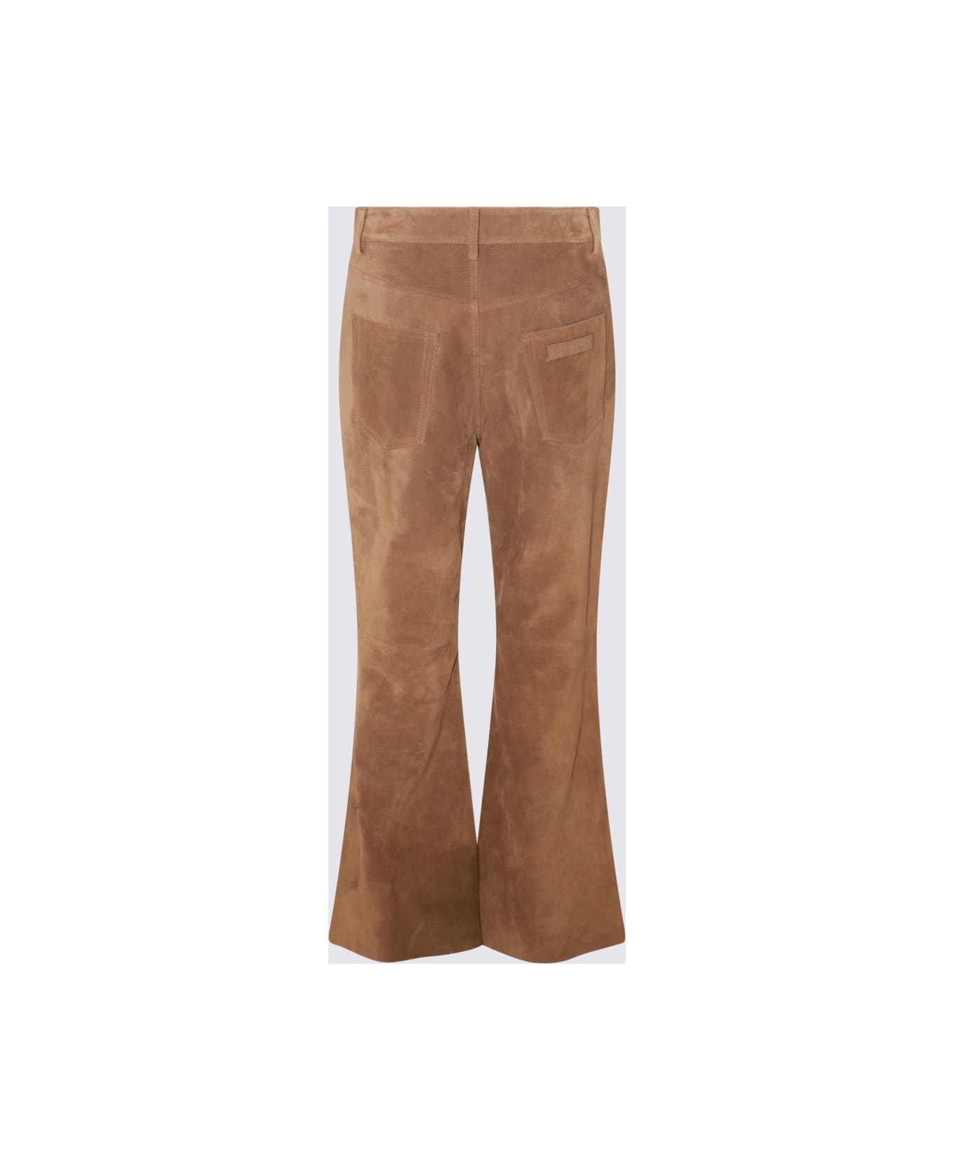 Marni Brown Cotton Pants - Creta ボトムス