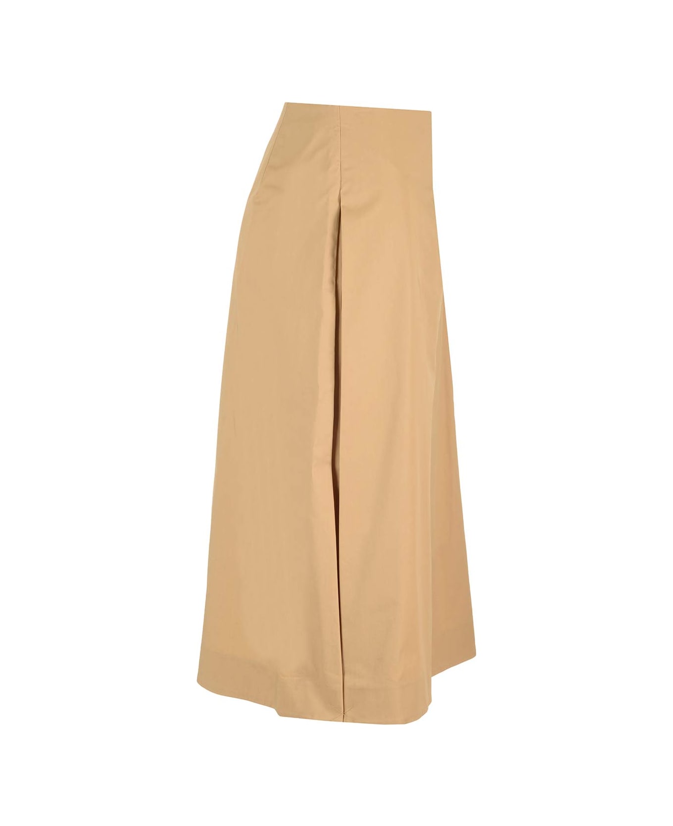 Tory Burch Pleated Poplin Skirt - Summer Sand スカート