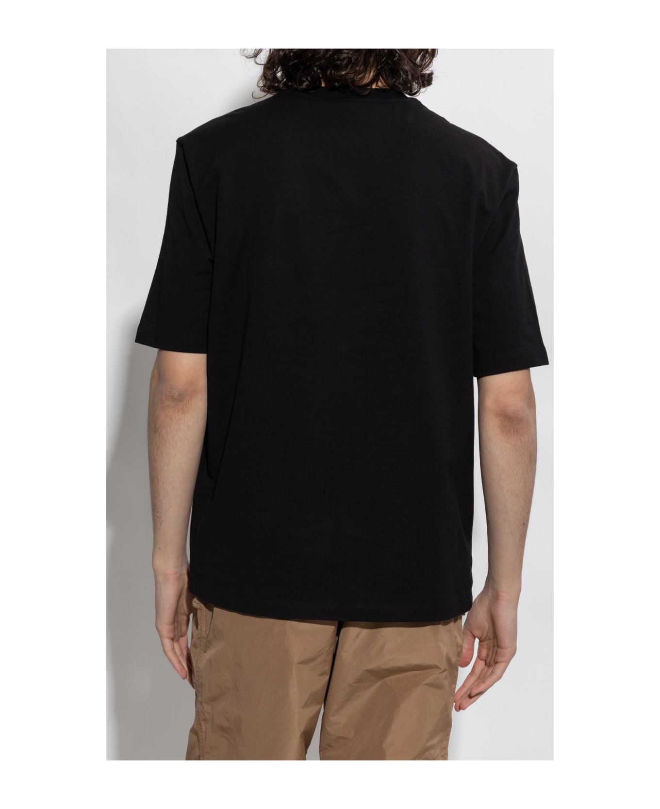 Ferragamo T-shirt With Logo - Black シャツ