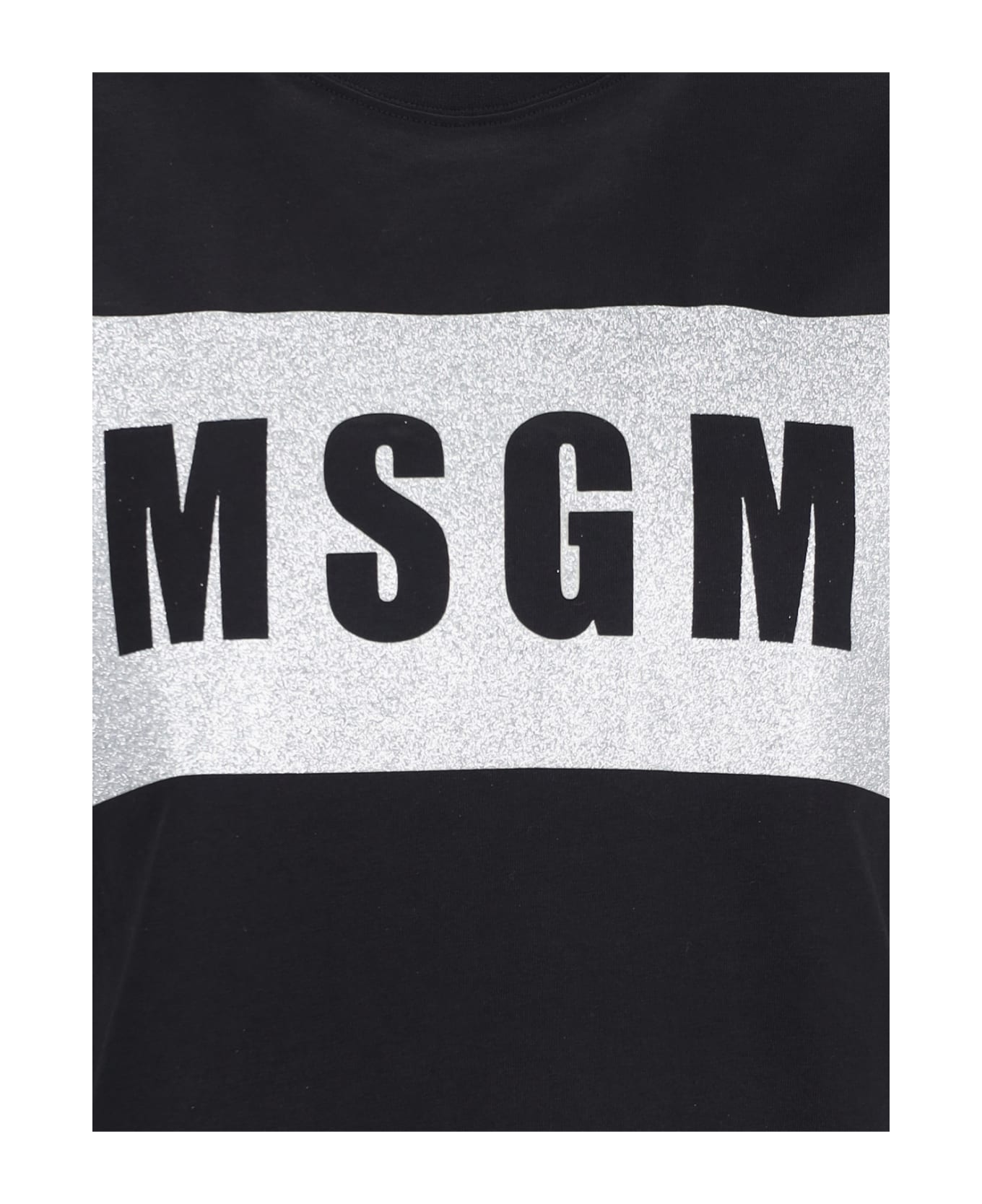 MSGM Logo T-shirt - Black  
