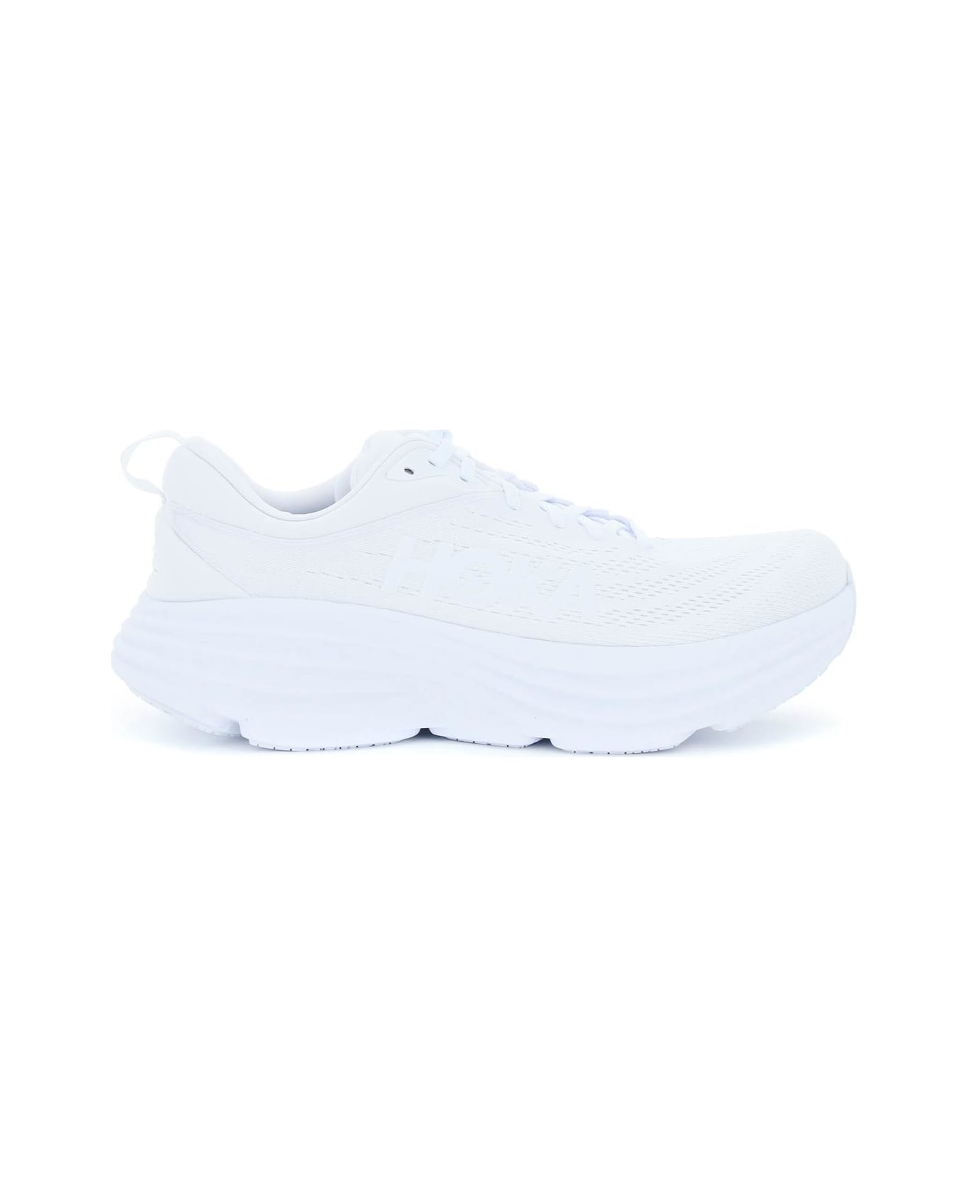 Hoka Bondi 8 Sneakers - WHITE WHITE (White)