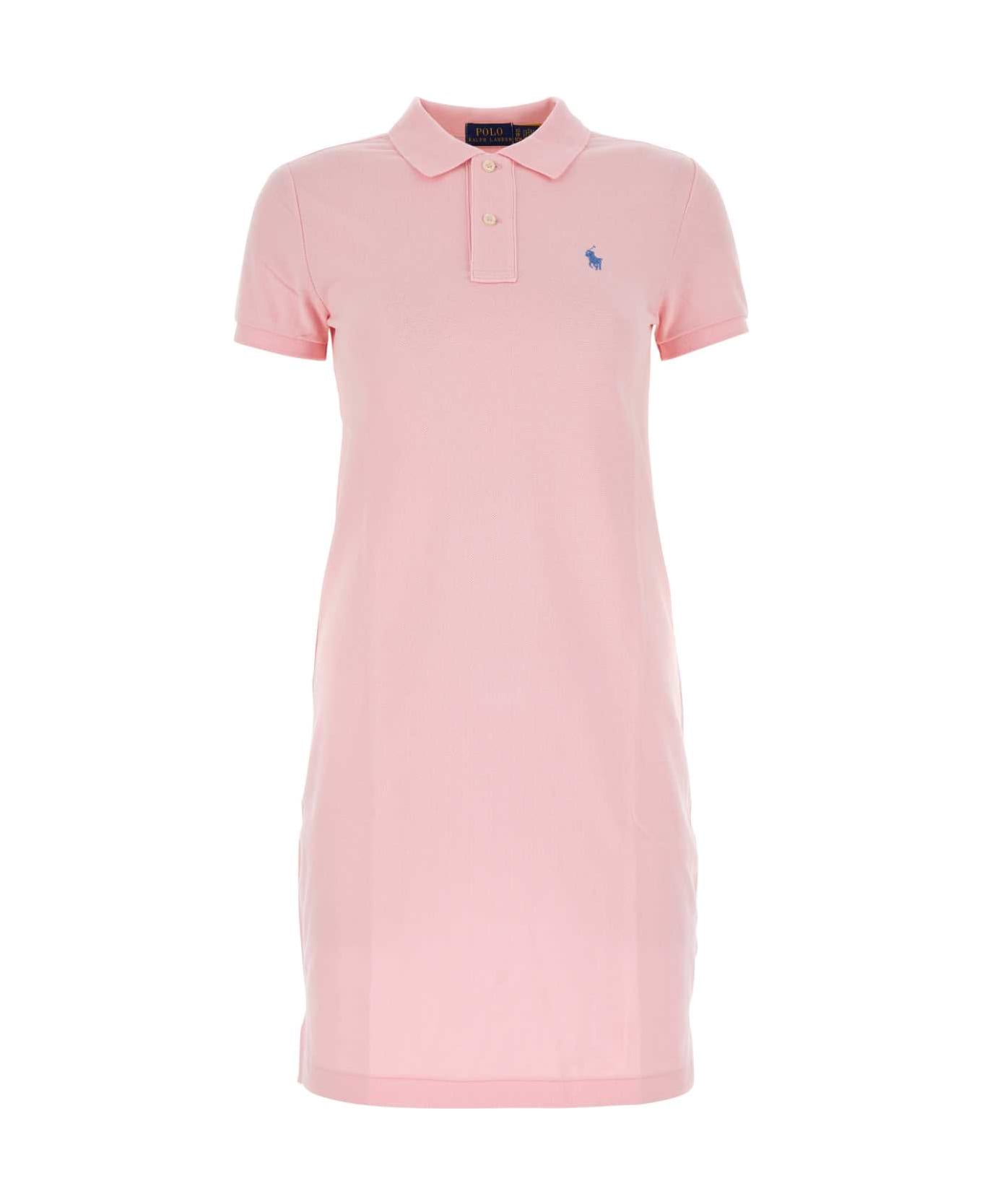 Polo Ralph Lauren Pink Piquet Polo Dress - CARMELPINKC7349 ワンピース＆ドレス