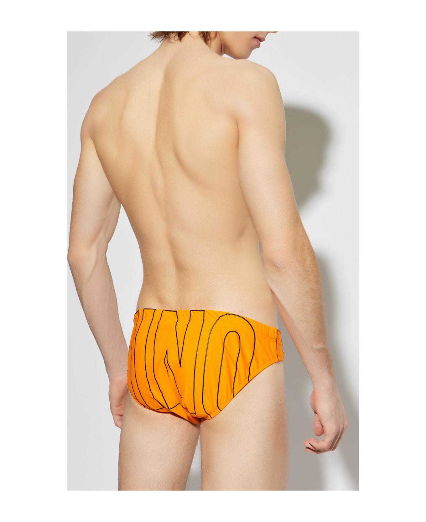 Moschino Swim Briefs - Orange