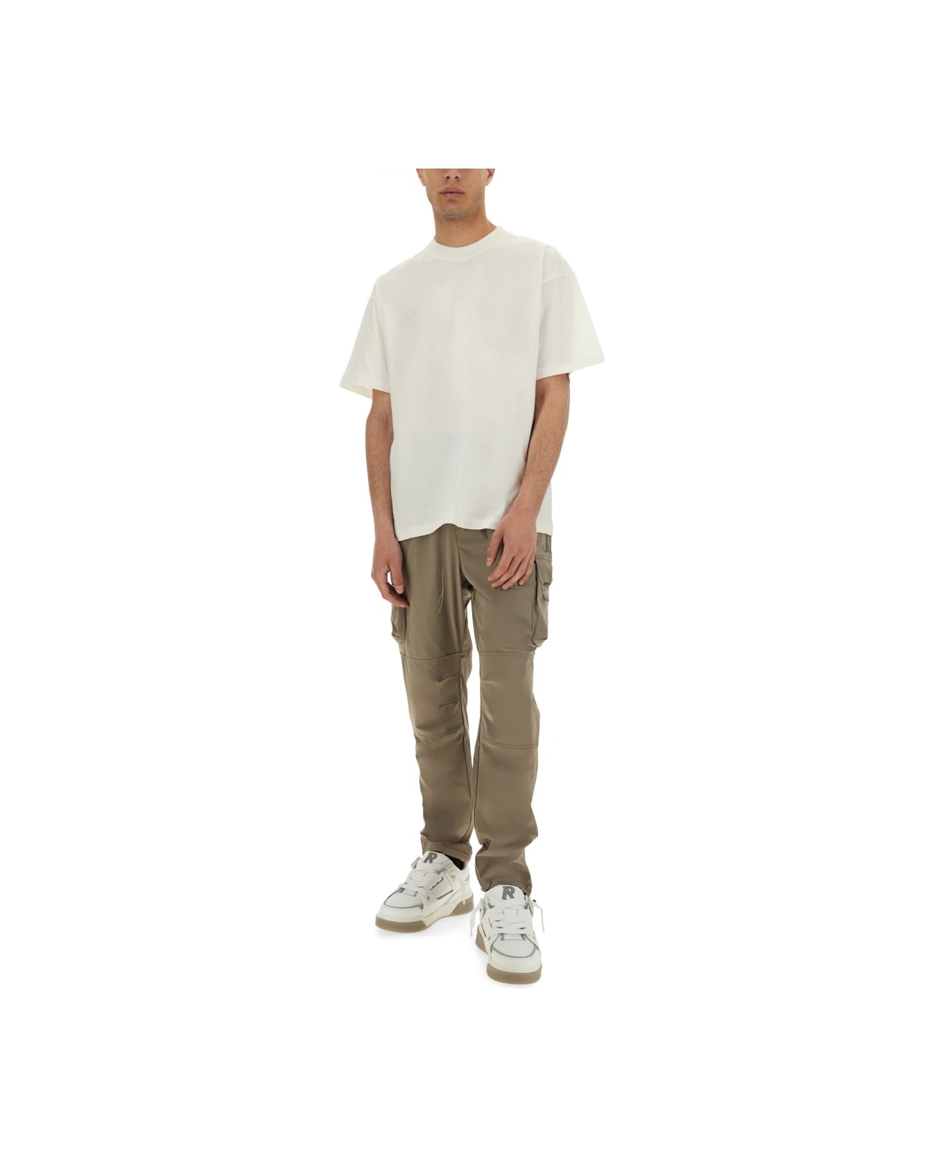 REPRESENT Oversized "initial" T-shirt - WHITE